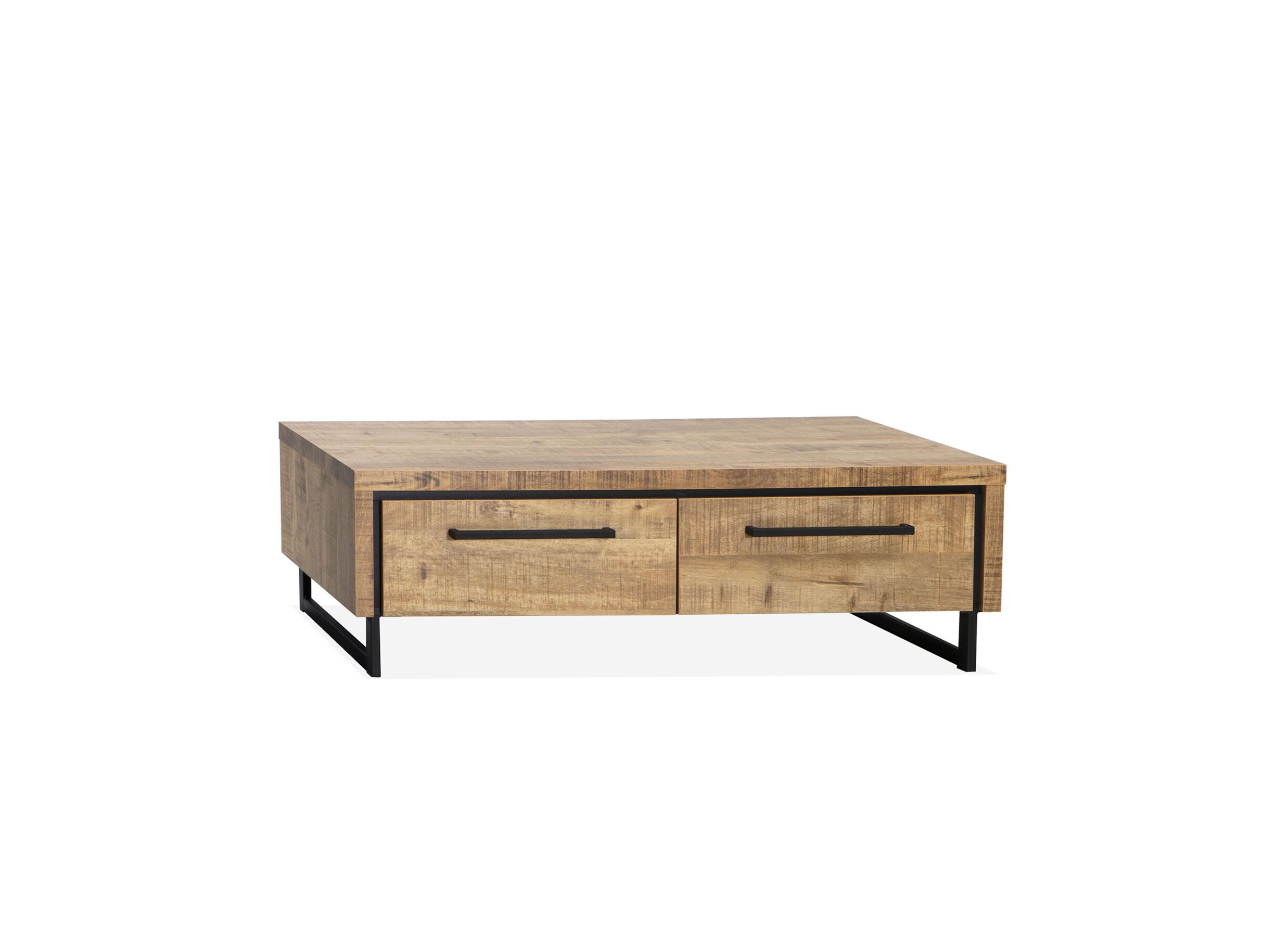 Table basse Rimini avec rangement - Table basse Rimini 135x67cm - lamulux - mangue avec rangement