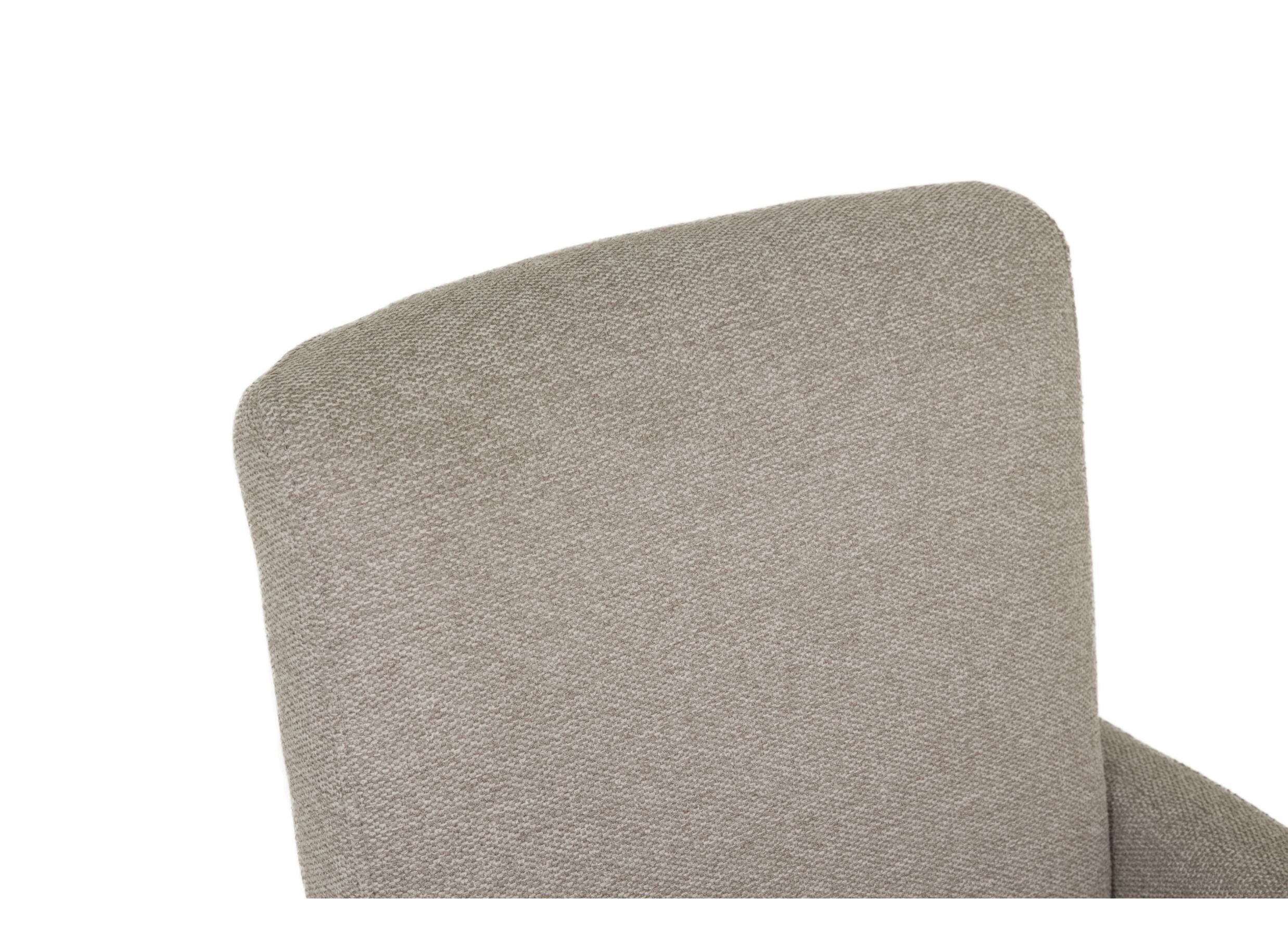 Detail - Chaise Aragon 60x70x100cm - tissu - greige