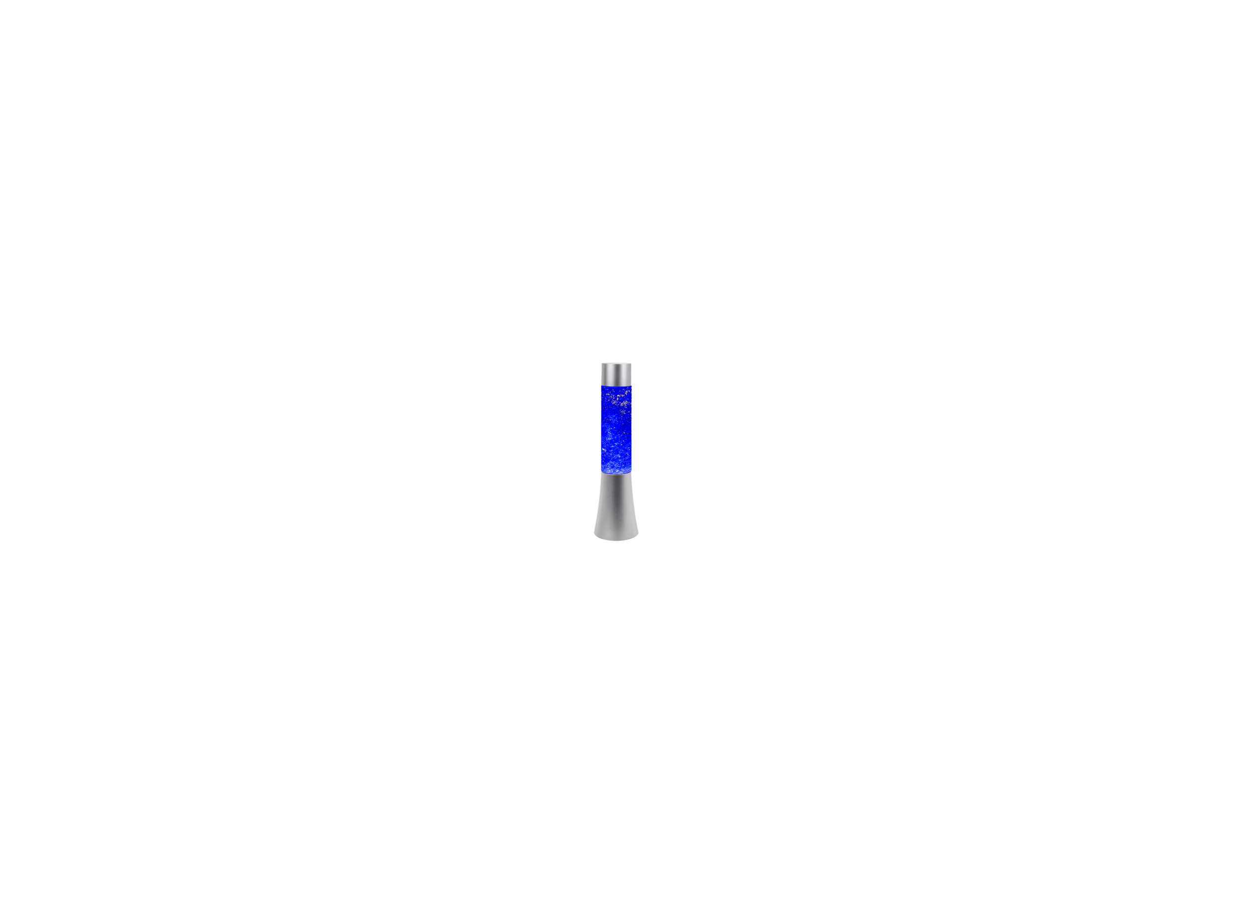 Lavalamp Glitter H34cm