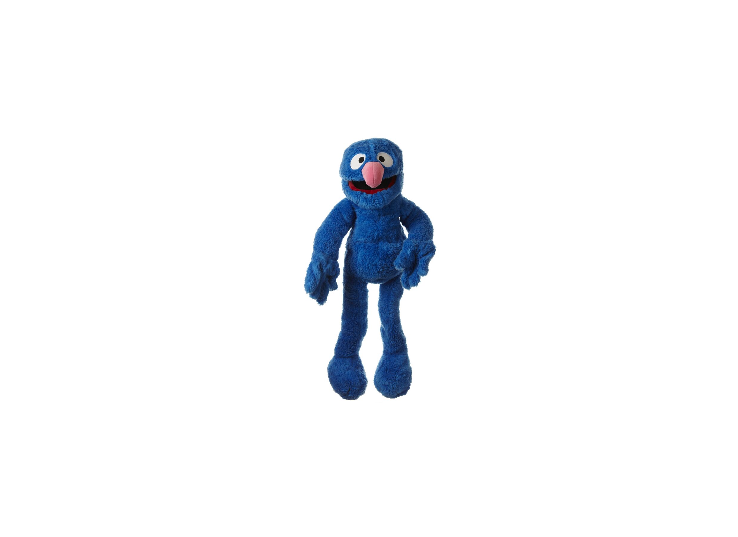 Plus Important - Marionnette à main Sesame Street Grover 65cm - polyester - bleu