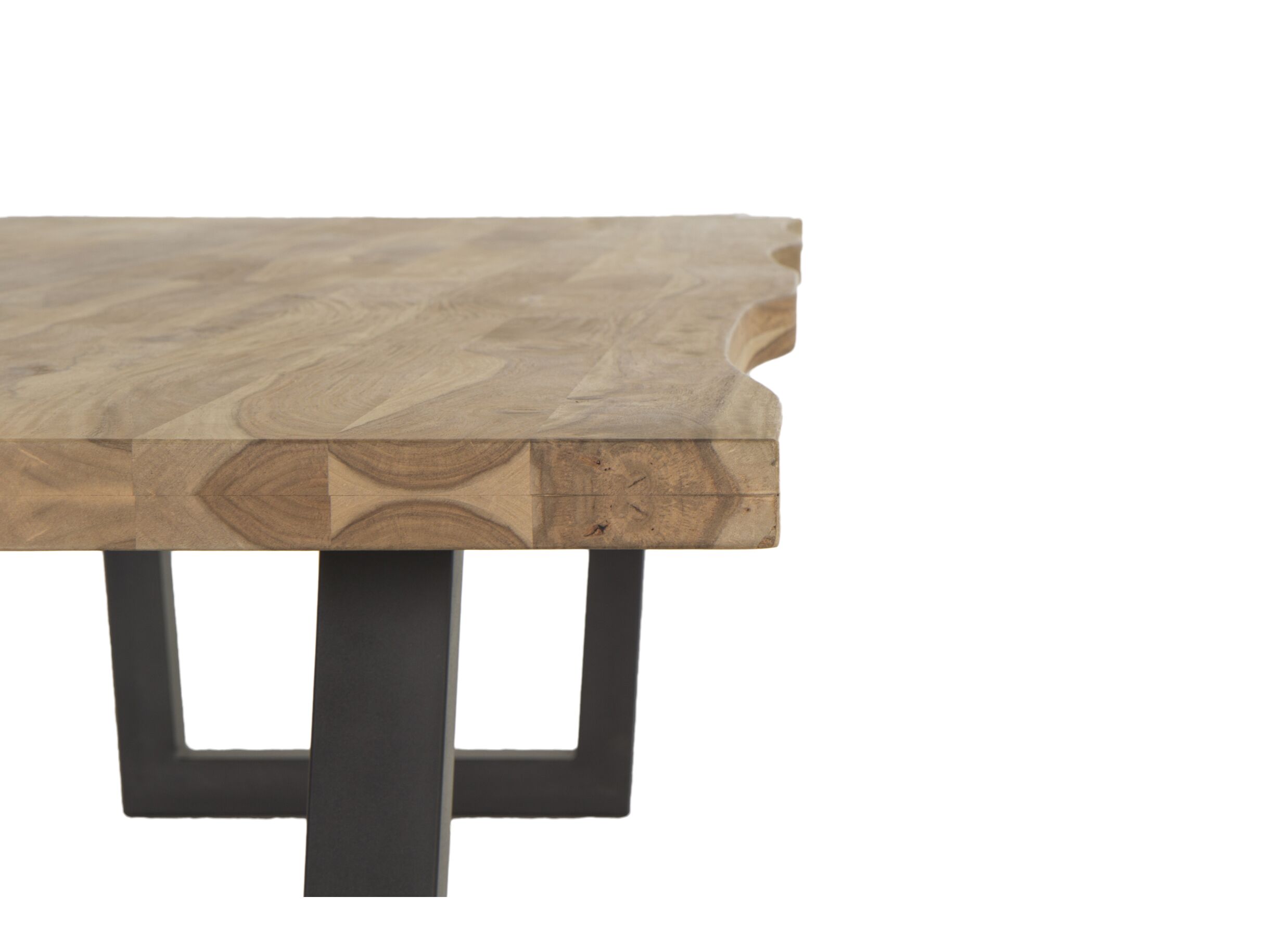 Banc Scarface 270cm - sheesham massif - naturel