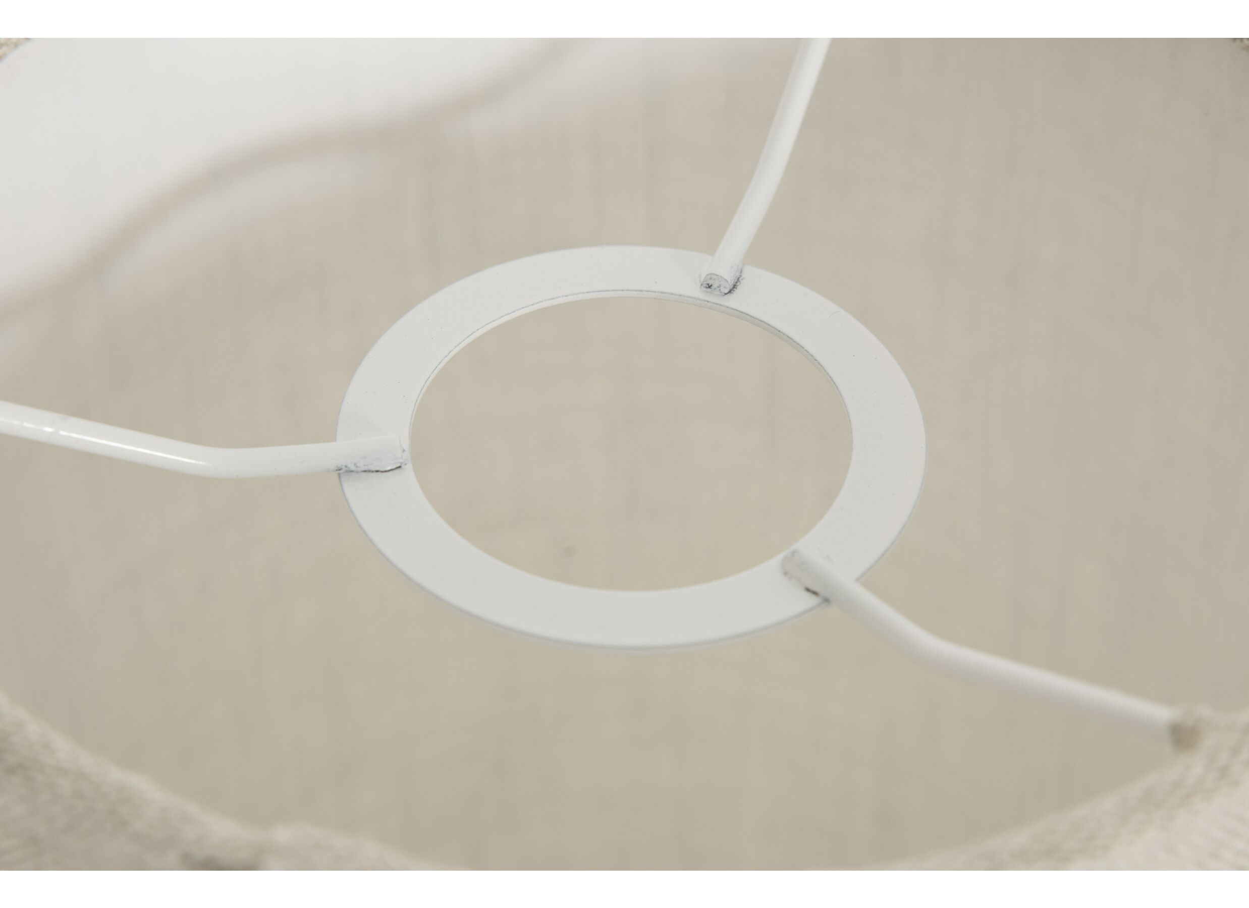 Detailfoto - Lampenkap Ø40 - stof - beige