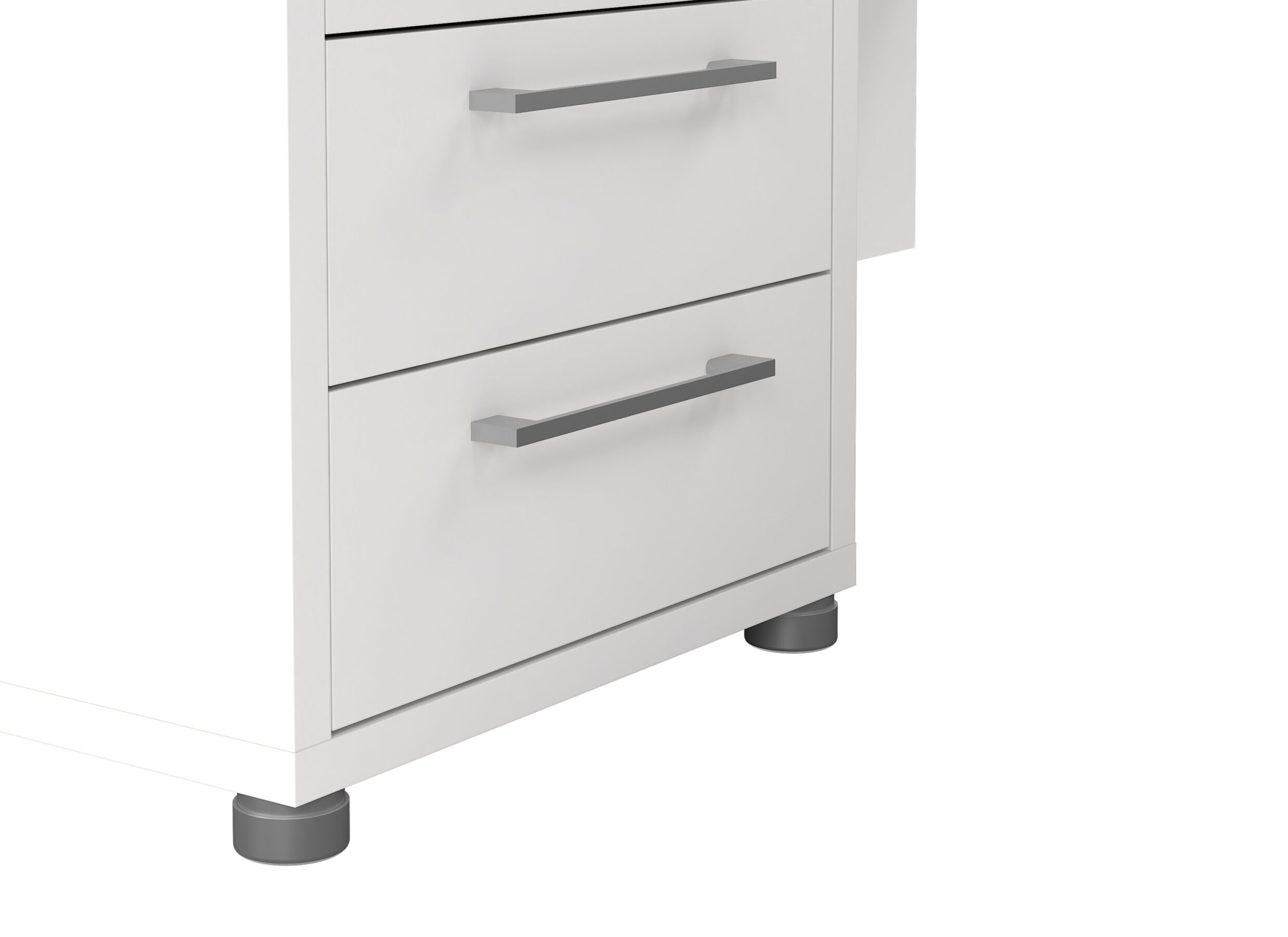 Detailfoto - Hoekbureau Prima decor - wit