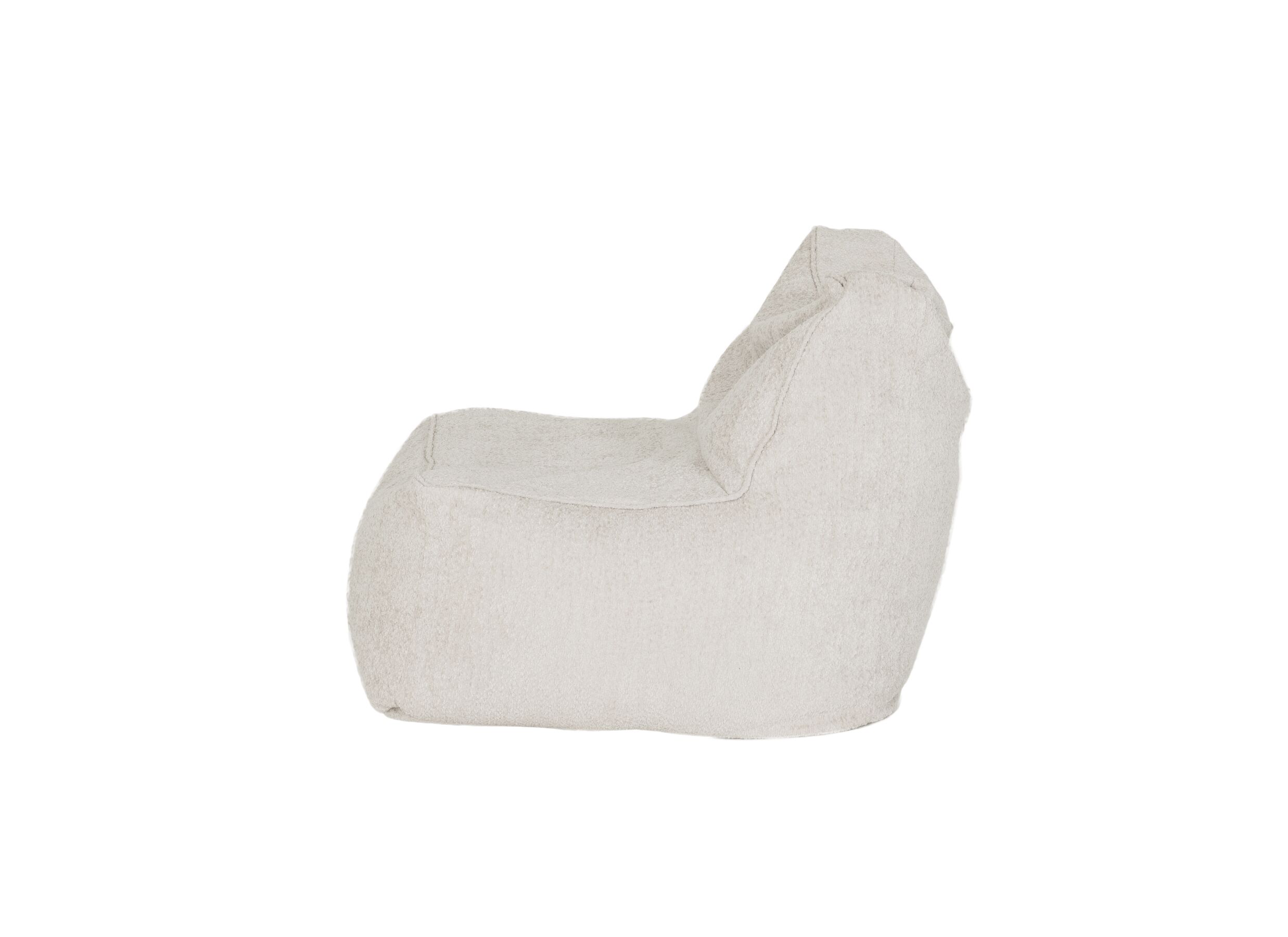 Aperçu - Pouf poire Caroline Coral tissu - beige