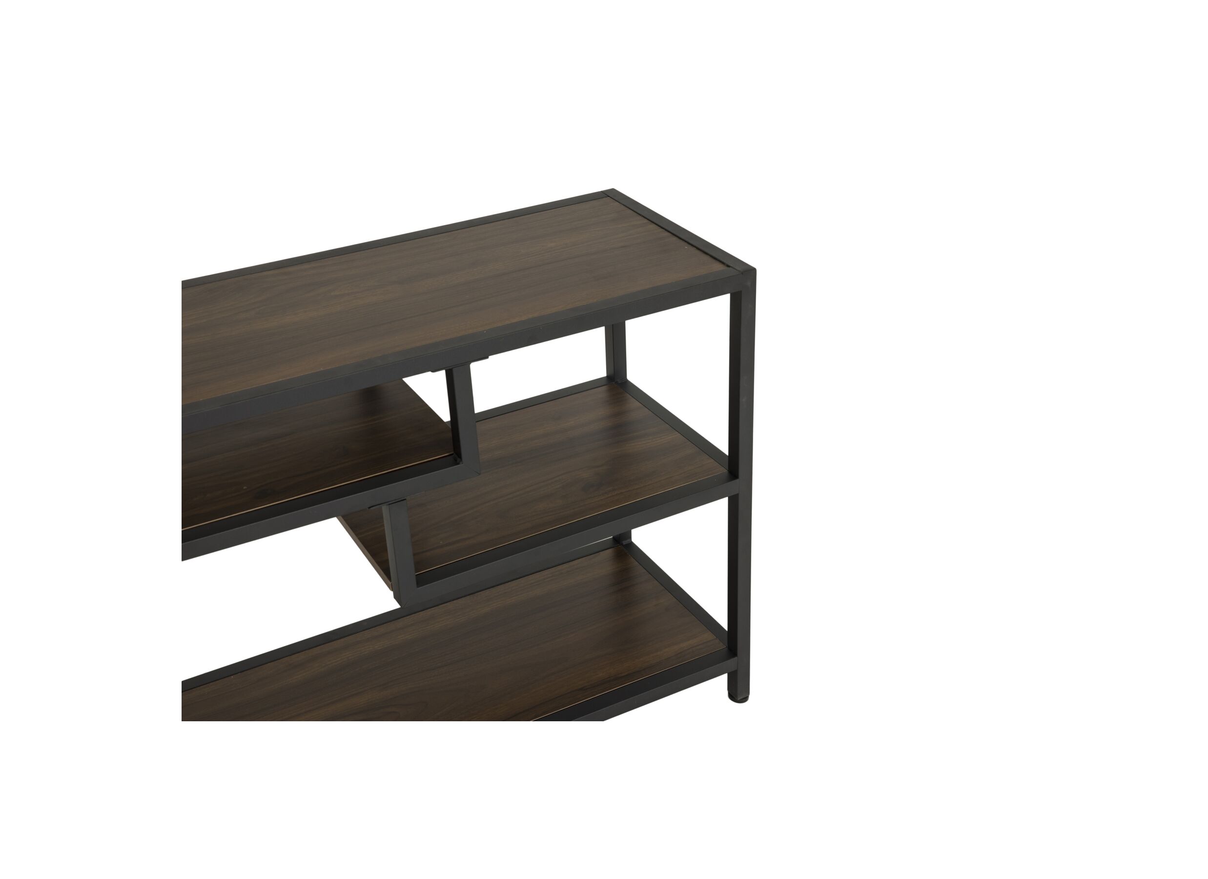 Detailfoto - Wandtafel Jackson 100x35cm - MDF - walnoot