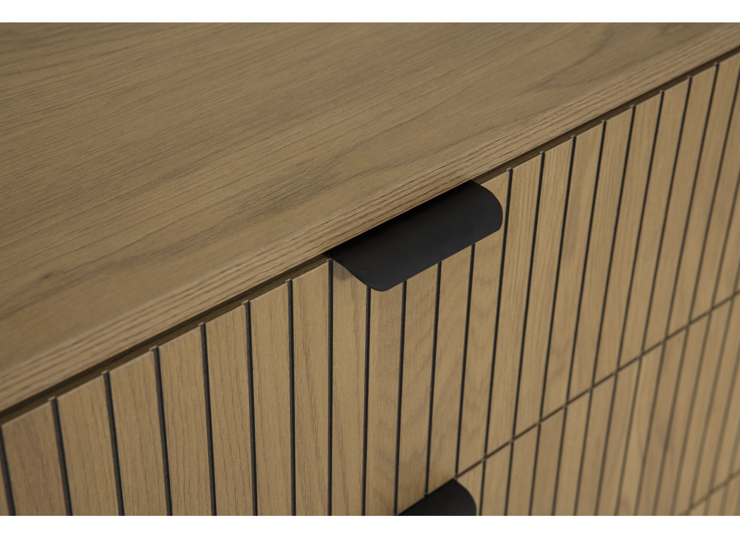 Detail - Commode Nevado 72x40x69cm - mélamine - chêne sauvage