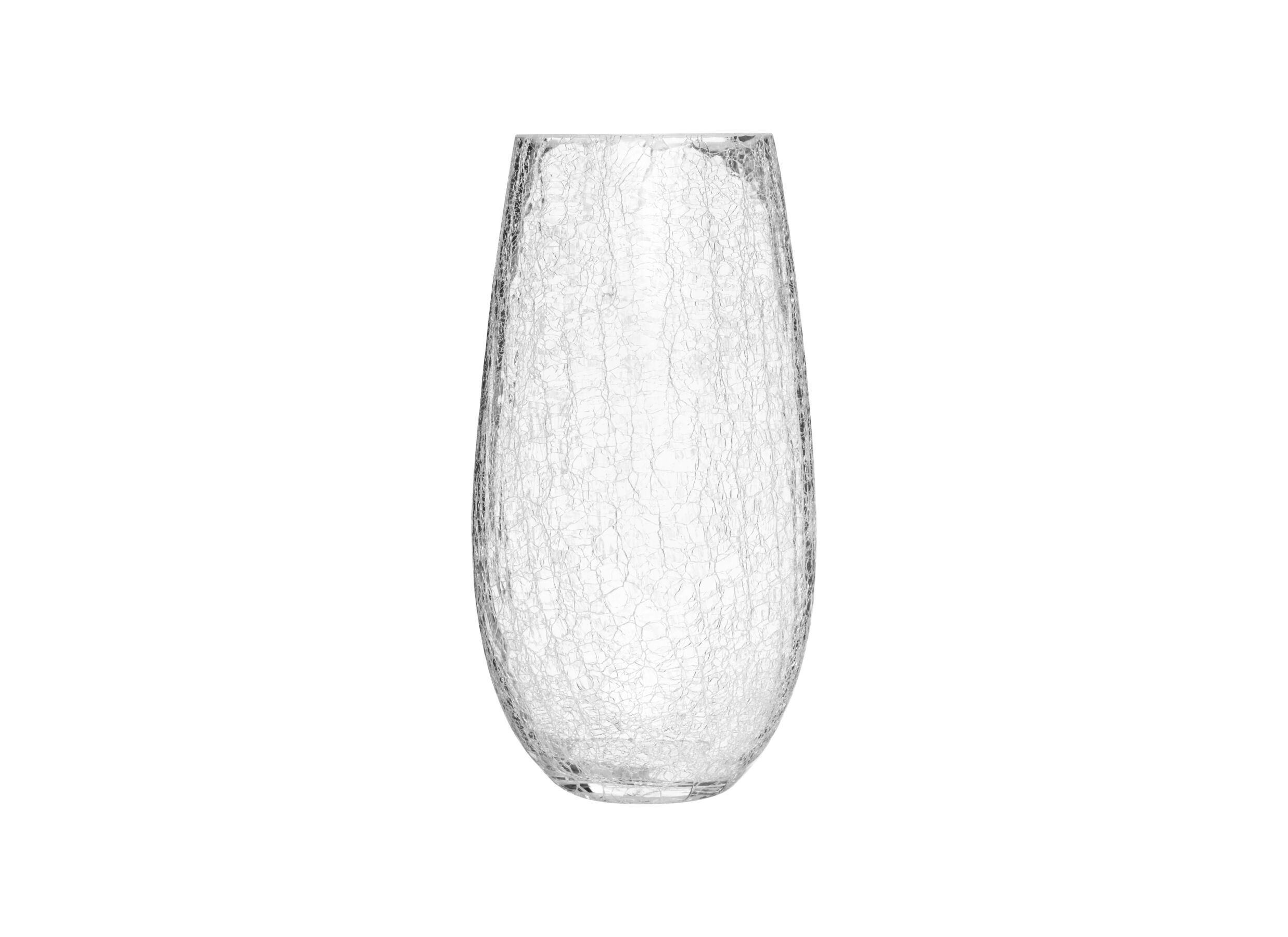 Aperçu - Vase Craquelé H27cm - verre - transparent