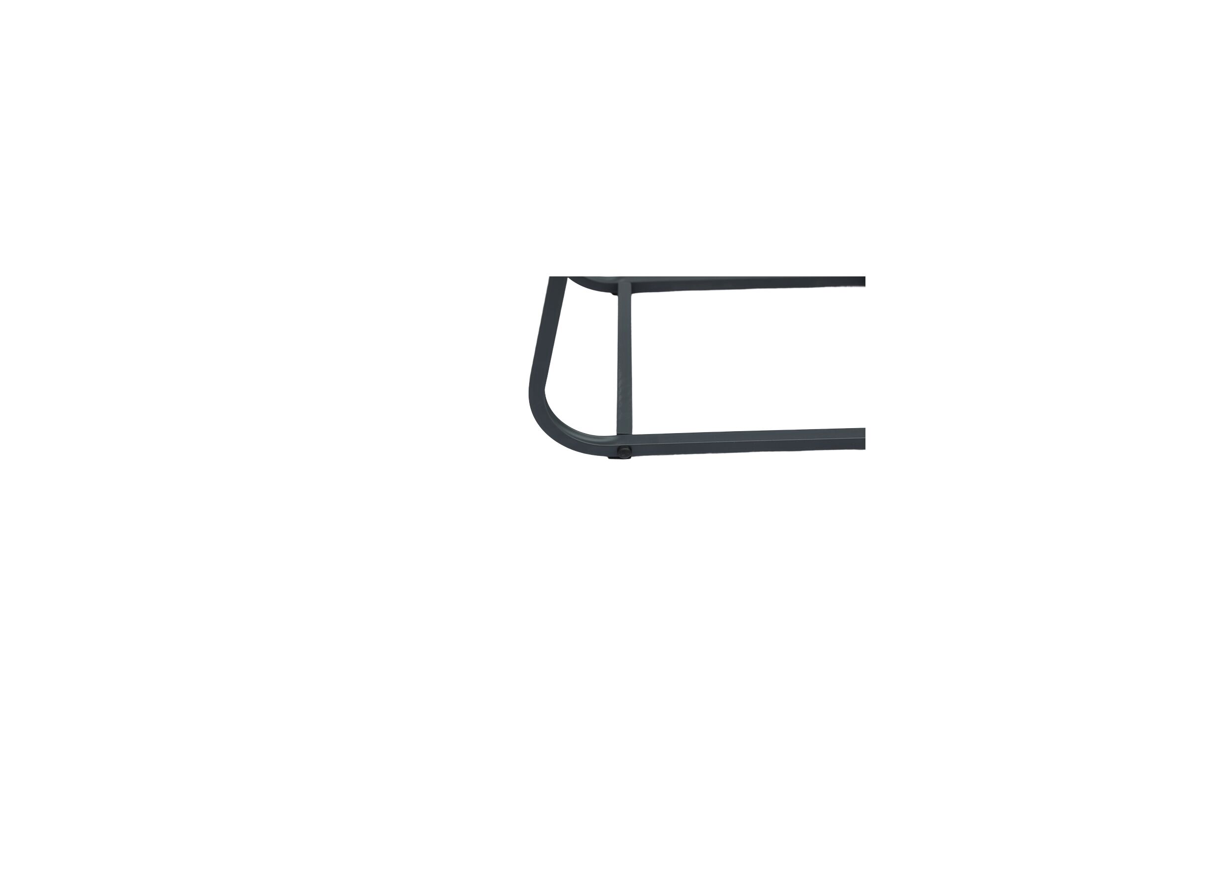Detail - Table d'appoint Svea 35x48x62cm - métal - anthracite