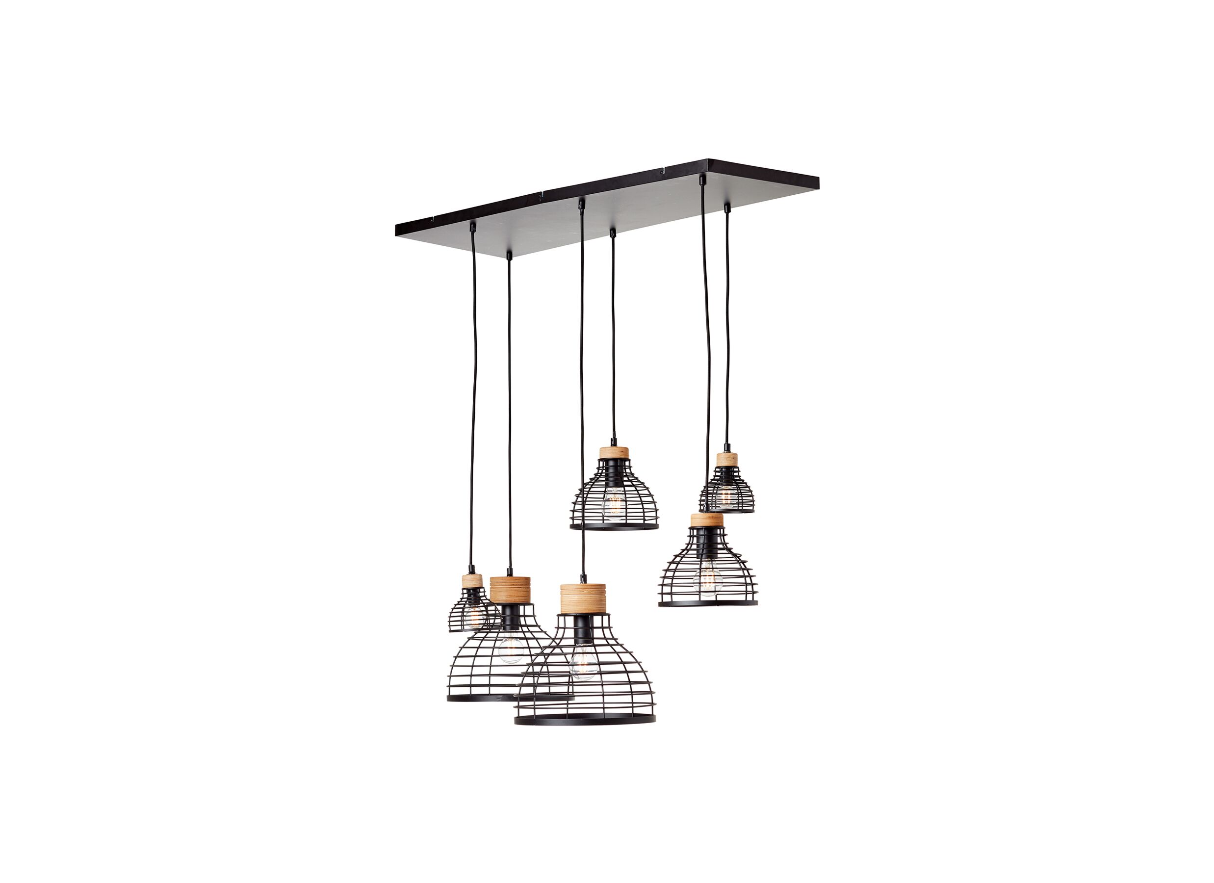 Hanglamp Avia 95x35cm 6x52W E27