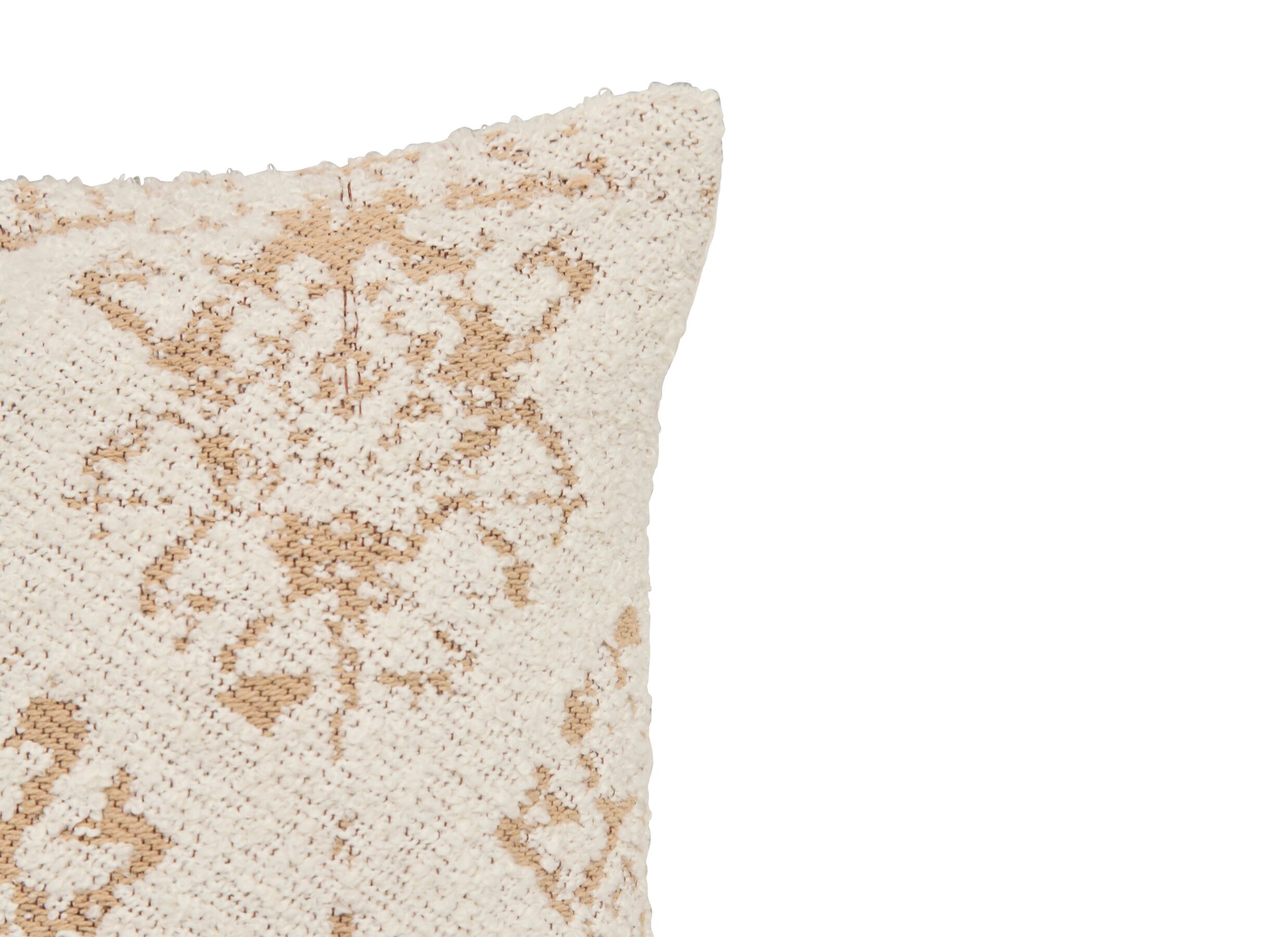 Detailfoto - Kussen Ozel 40x40cm - katoen & polyester - beige