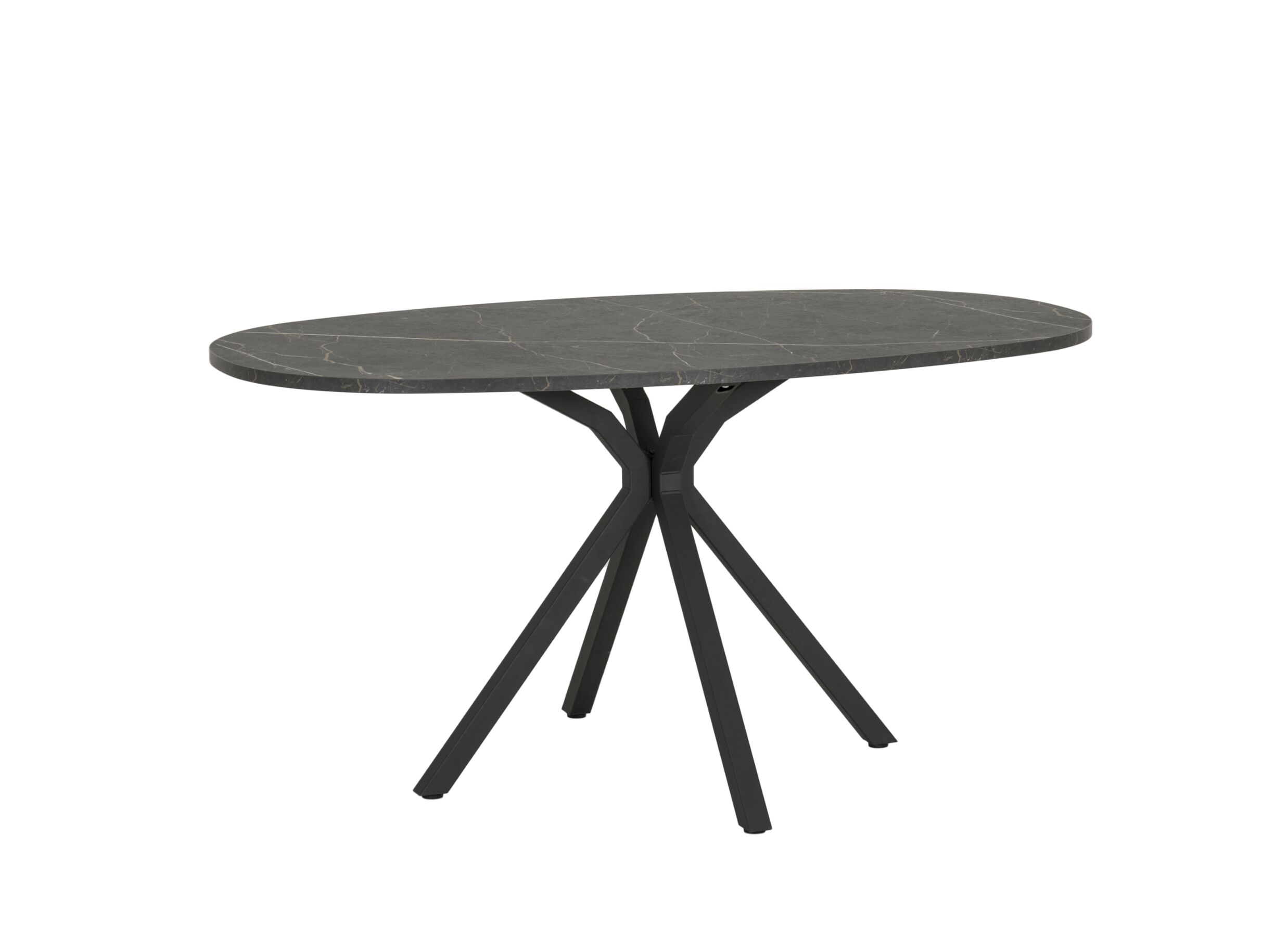 Tafel Onyx 150x90cm - decor - antraciet - Table Onyx 150x90cm - décor - anthracite