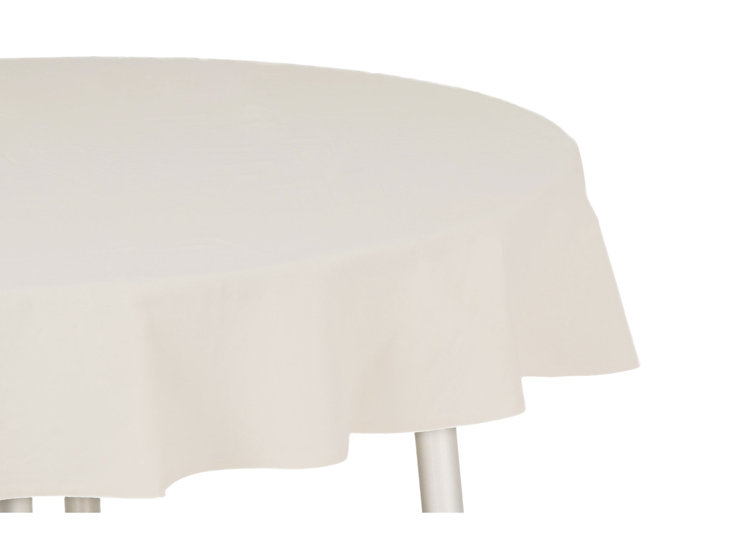 Tafelkleed Teflon Ø180cm - stof - mont blanc - Tafelkleed Teflon Ø180cm - stof - mont blanc