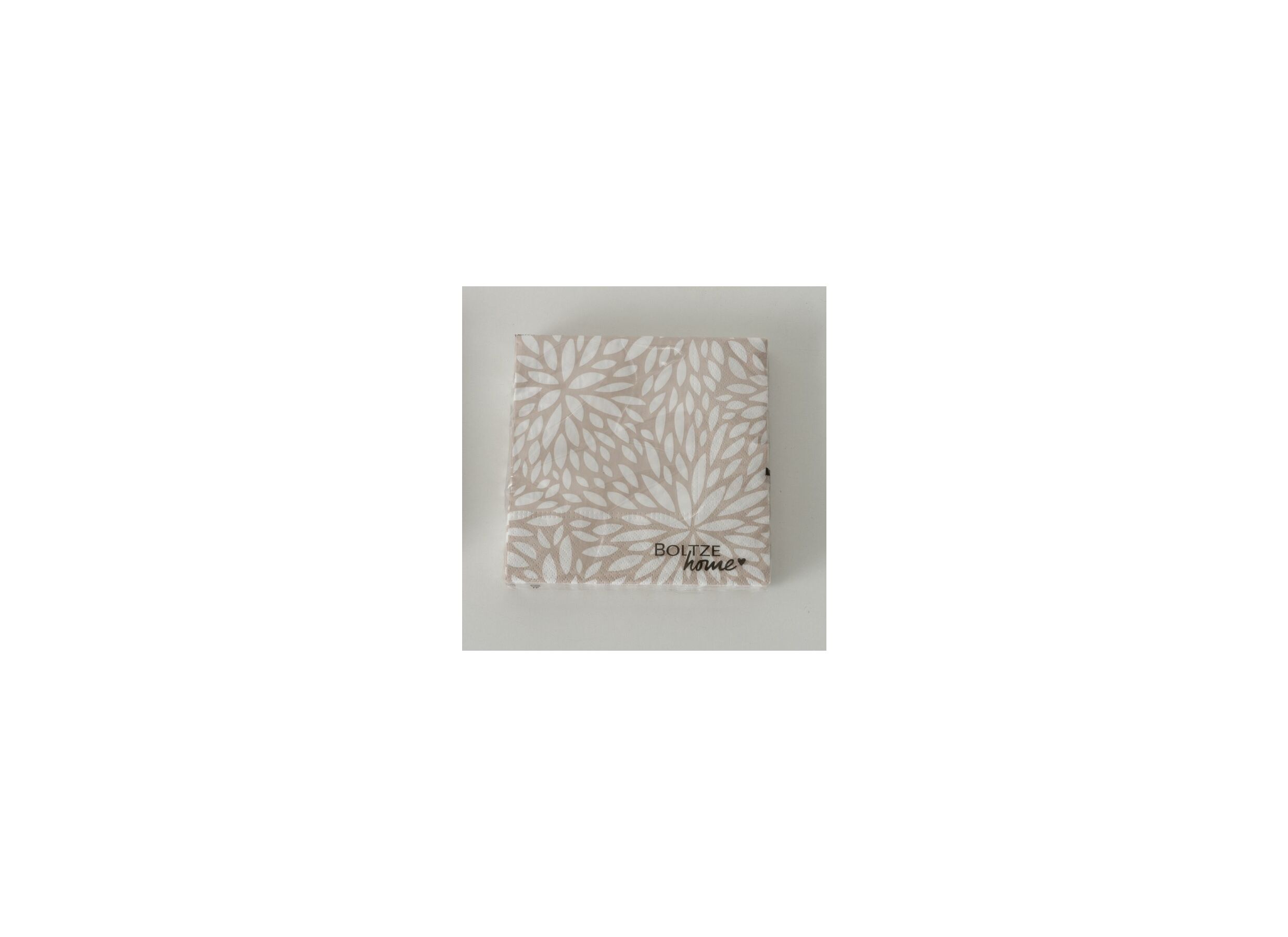 Aperçu - Serviette Salina 17x17cm beige gris 20 pieces