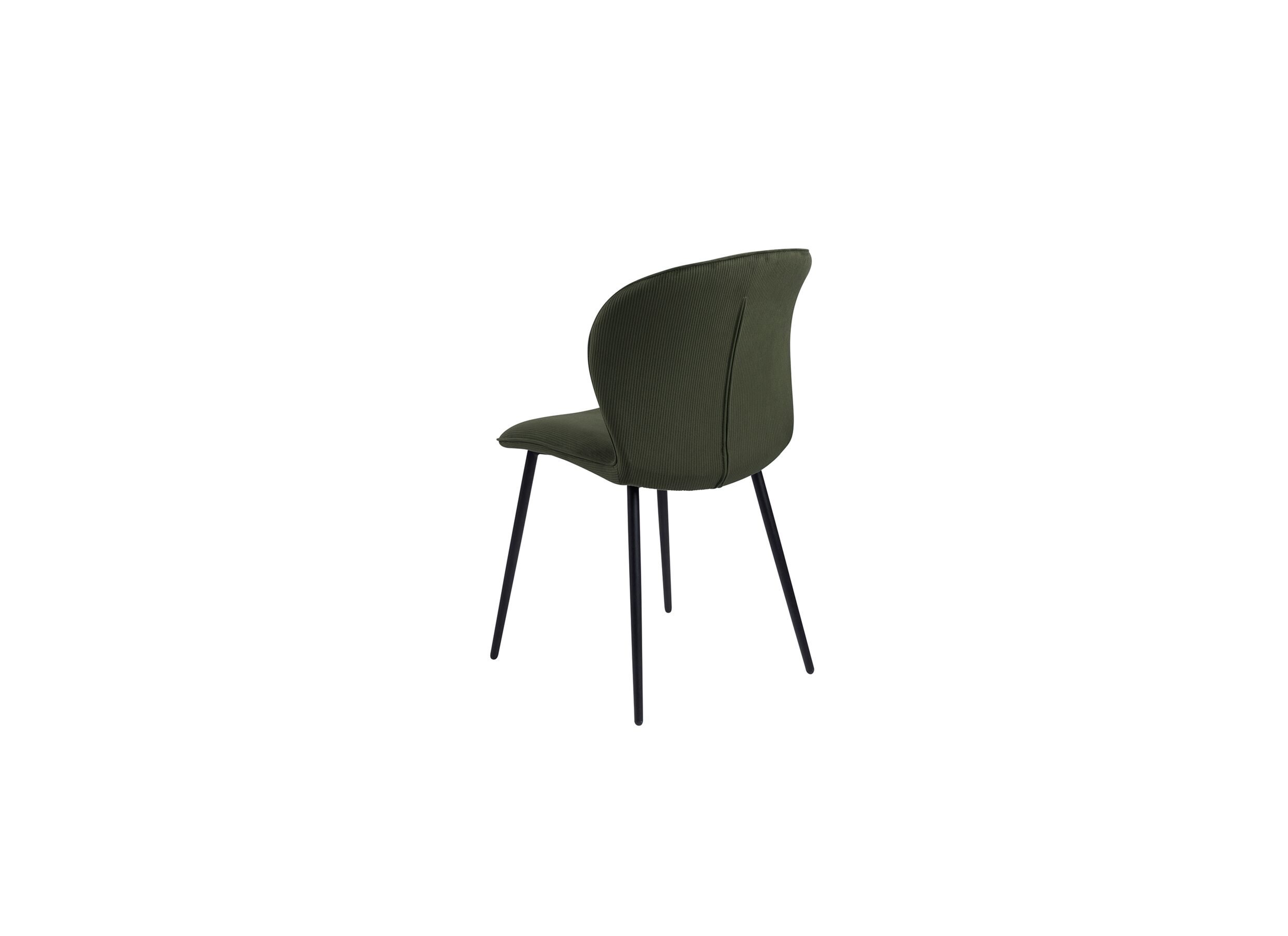 Overzichtsfoto - Stoel stof olive green