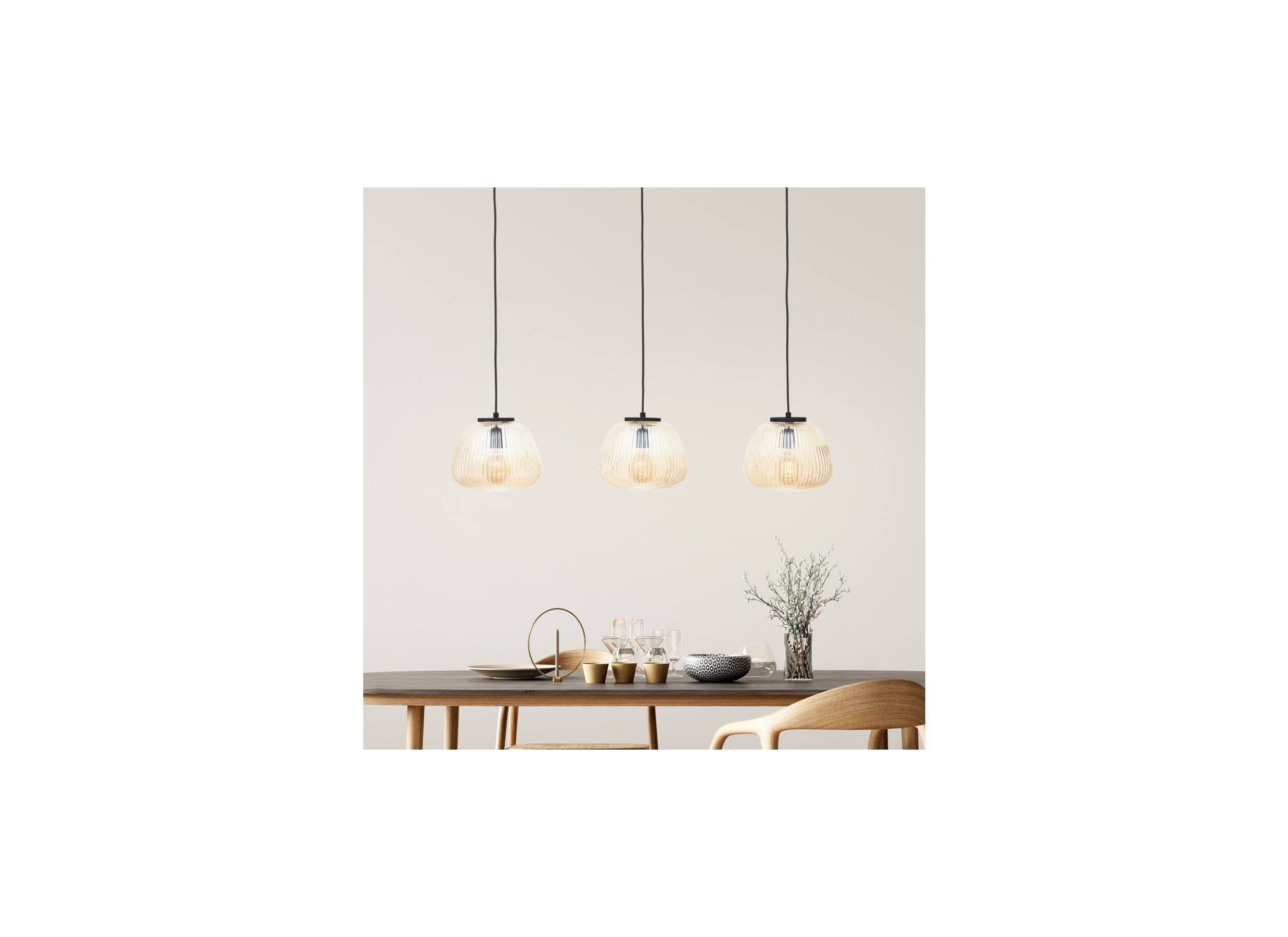 Foto ambiance - Suspension Kaizen 105x25cm 3x40W E27