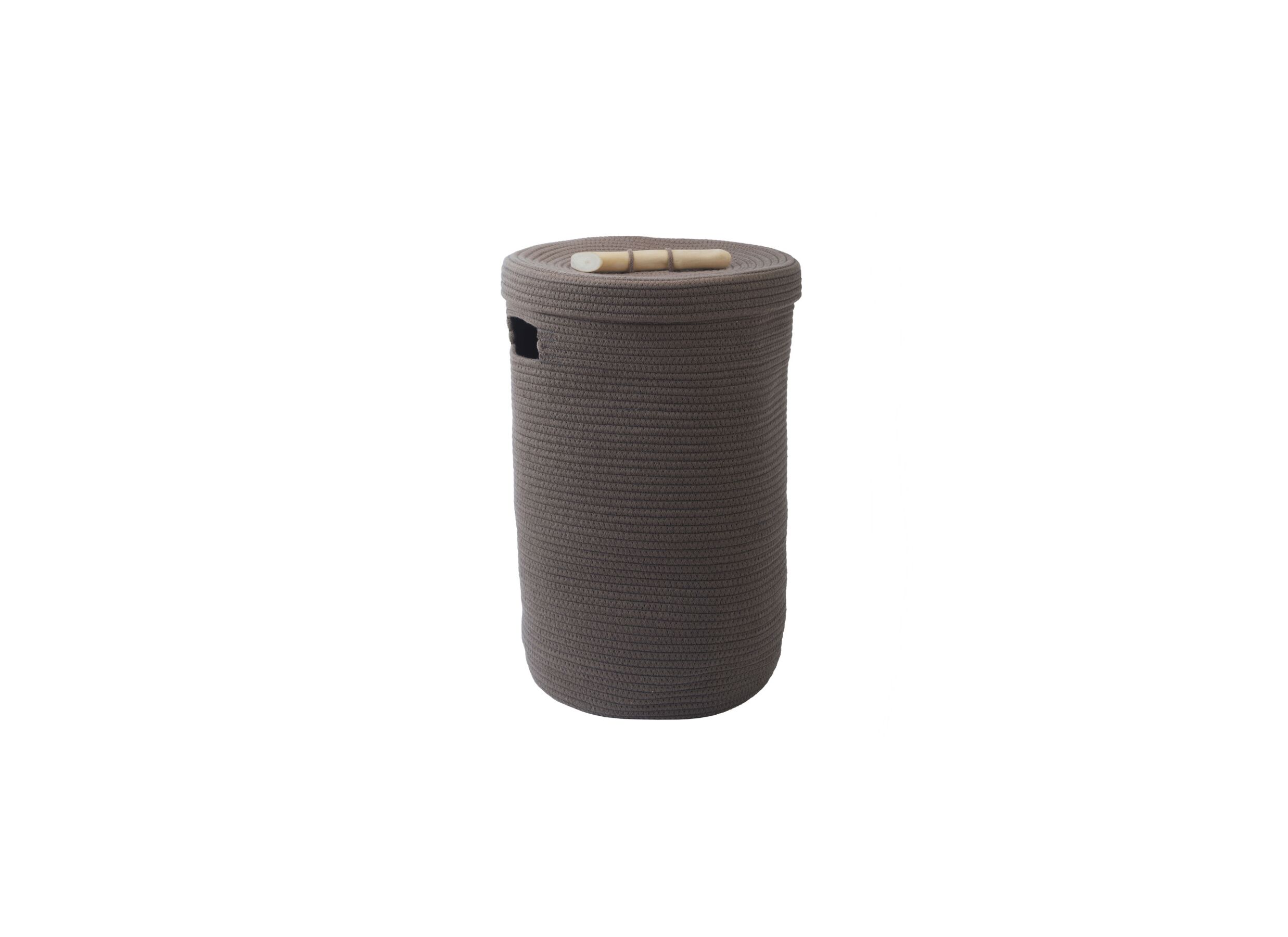 Linnenmand Otis Ø37cm bruin