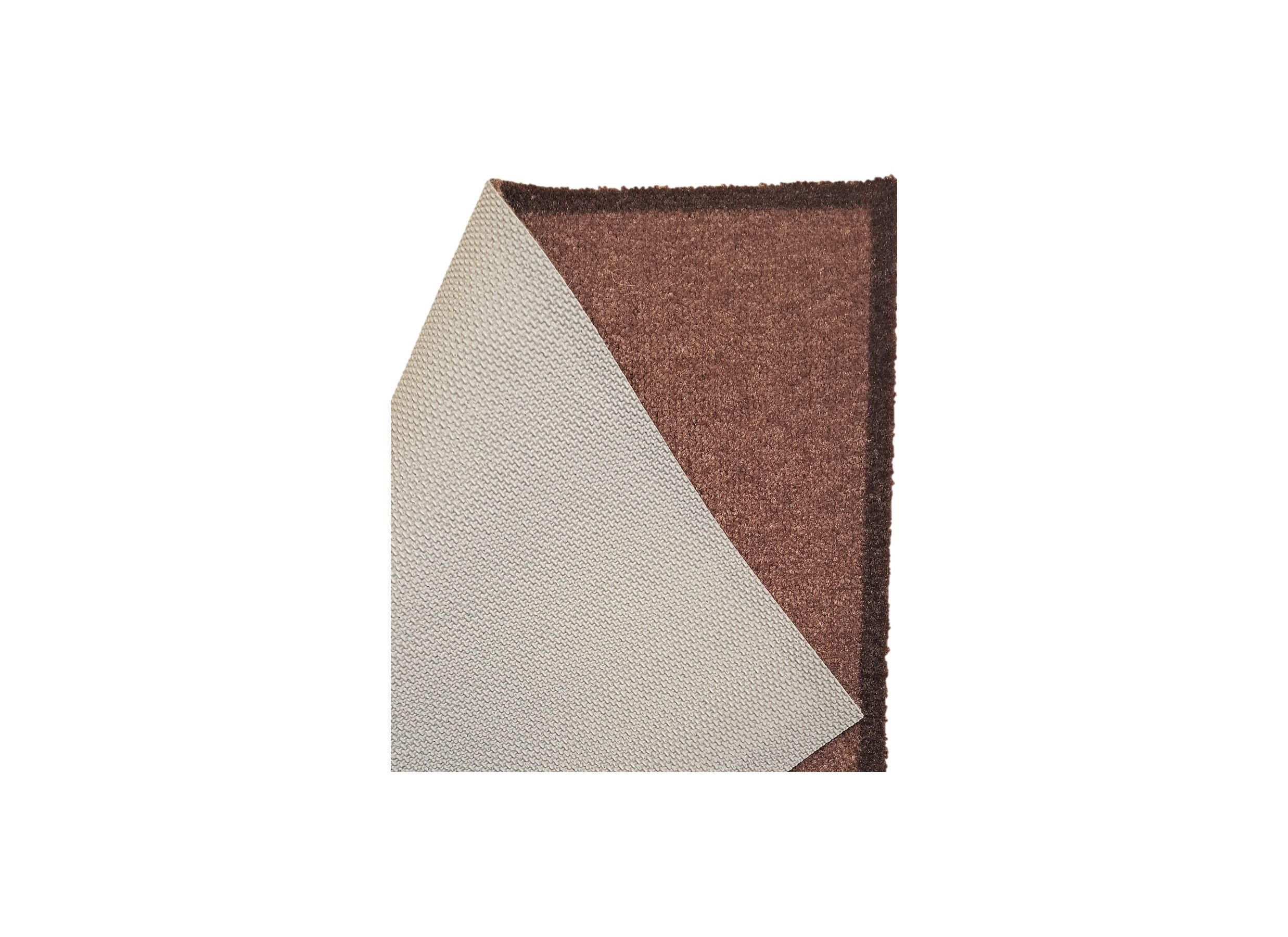 Detailfoto - Deurmat Eco-clean 90x67cm polyamide bruin