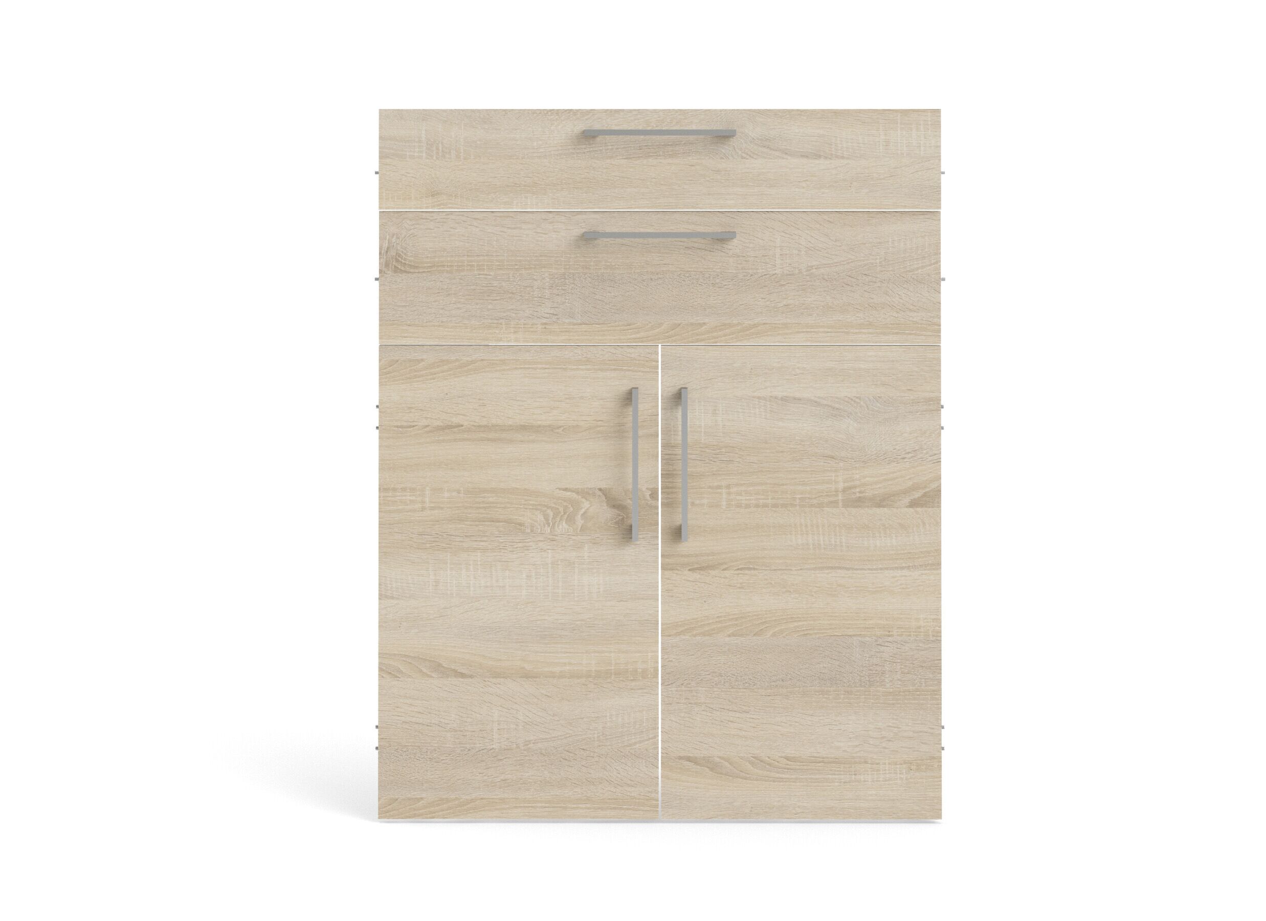 Overzichtsfoto - Inbouwset Prima 83x36x105cm - decor - eik