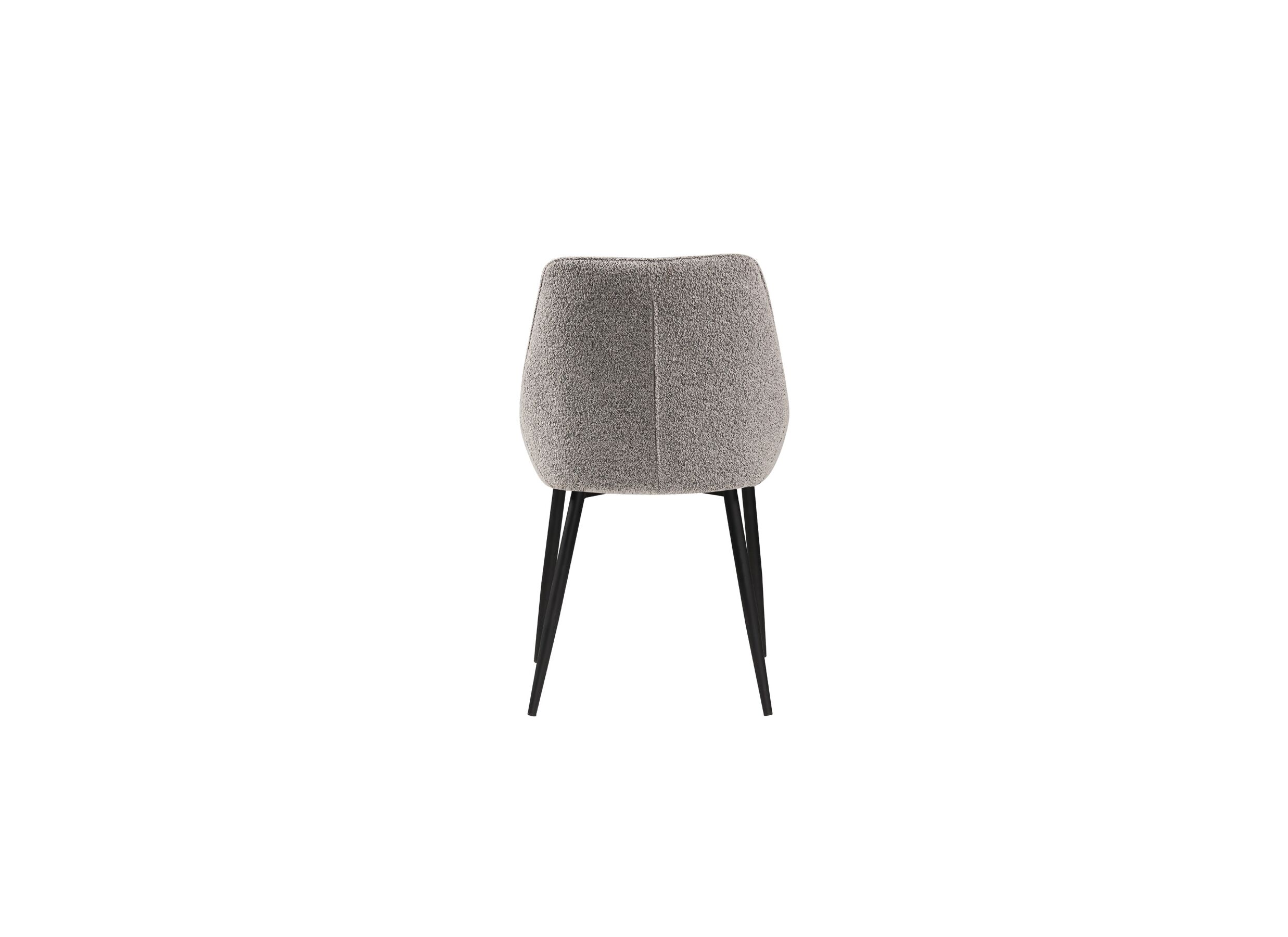 Stoel Figo 50x47x87cm - stof - grijs