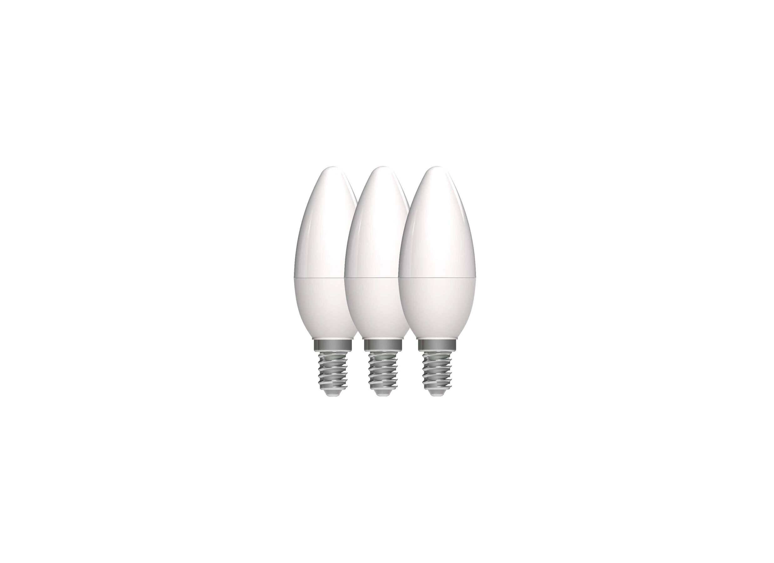 Plus Important - Ampoule LED Bougie 3,4W E14 - 3 pièces