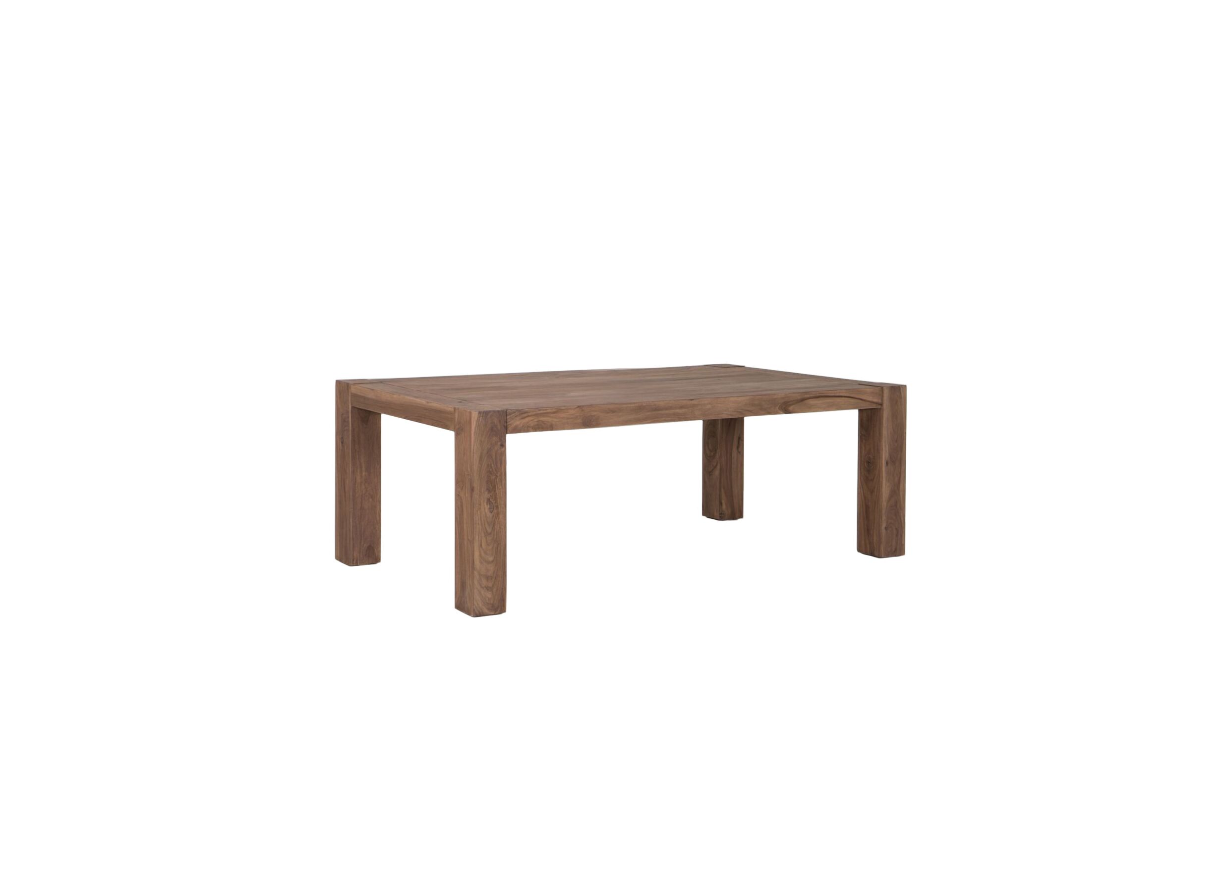 Tafel Carbone 250x110cm - sheesham massief - naturel