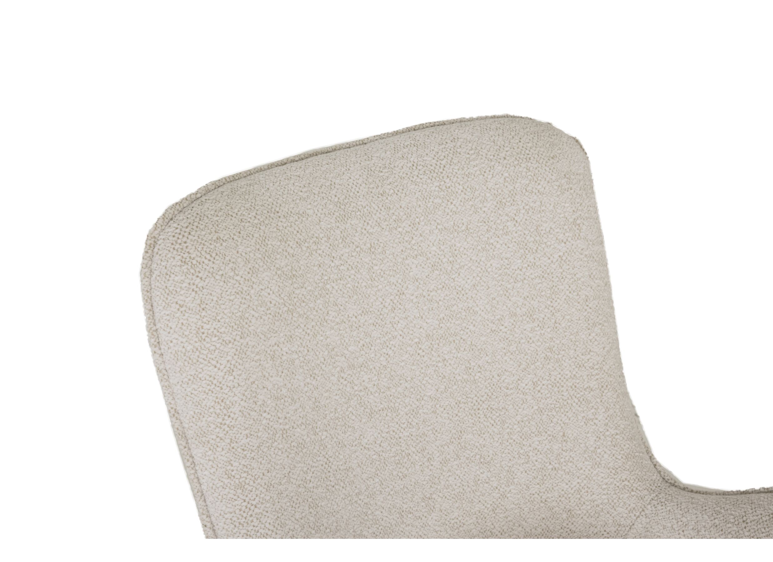 Detailfoto - Draaistoel Augure stof wit