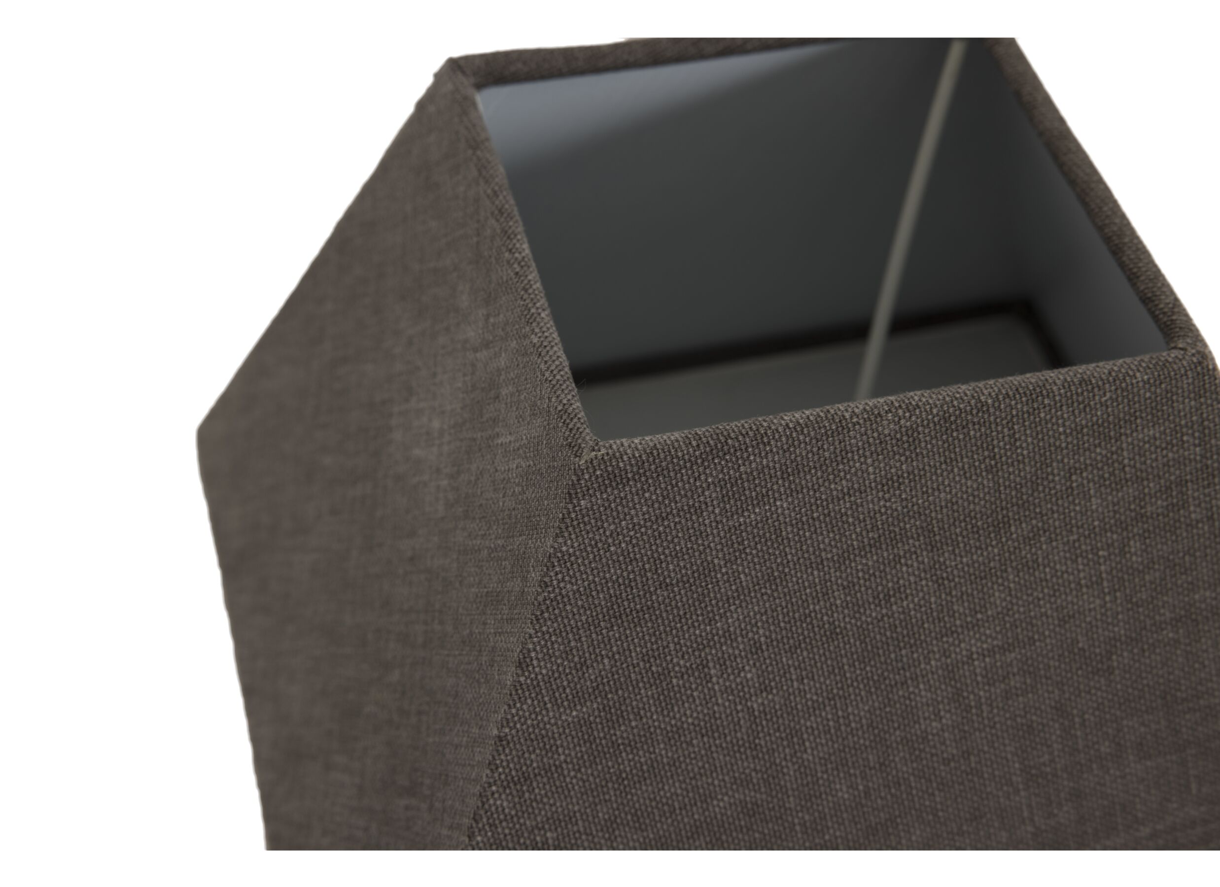 Detailfoto - Lampenkap 20x20cm cocao