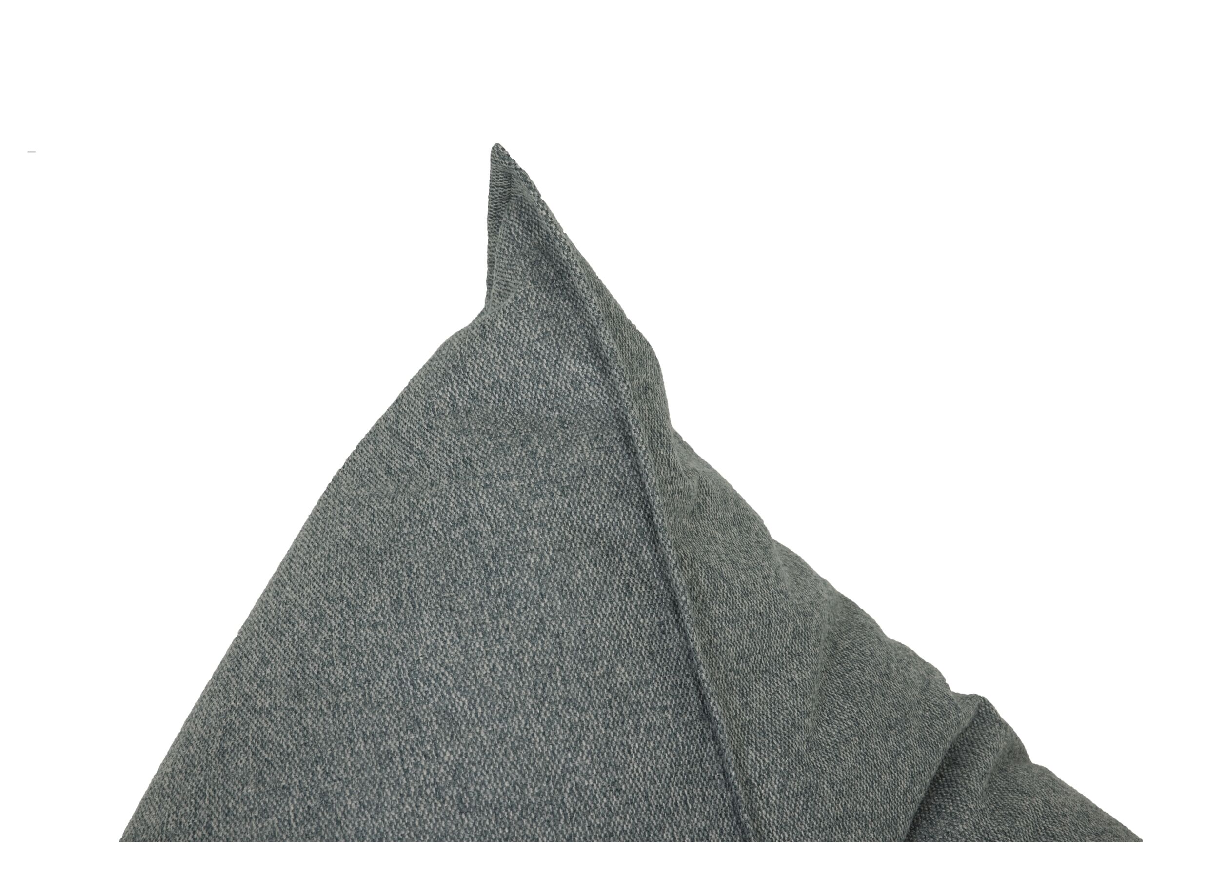 Pouf poire Fortuna 95x110x70cm - tissu - vert