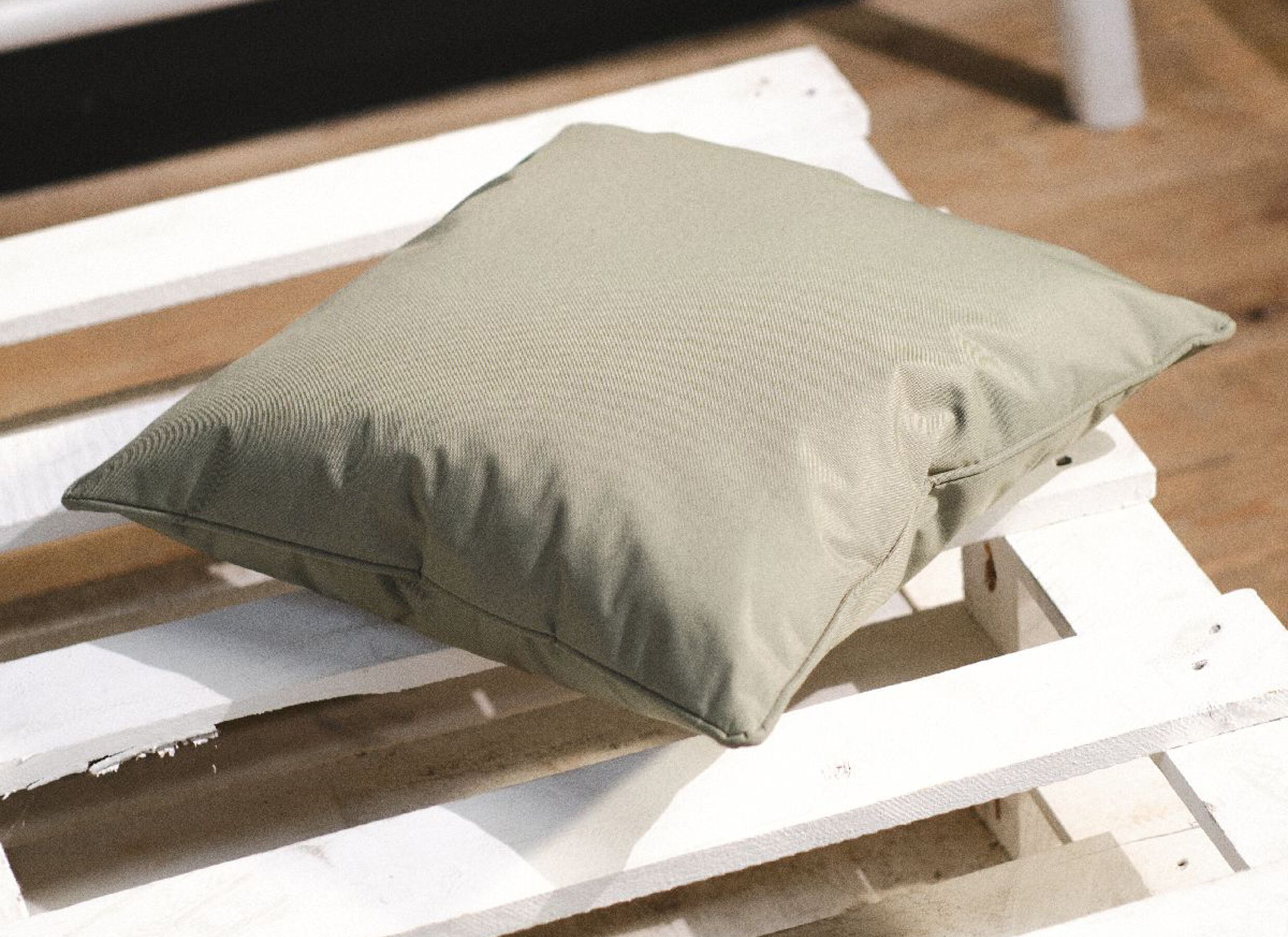 Kussen Spirit Garden 40x40cm - polyester - saliegroen - Coussin Spirit Garden 40x40cm - polyester - vert sauge