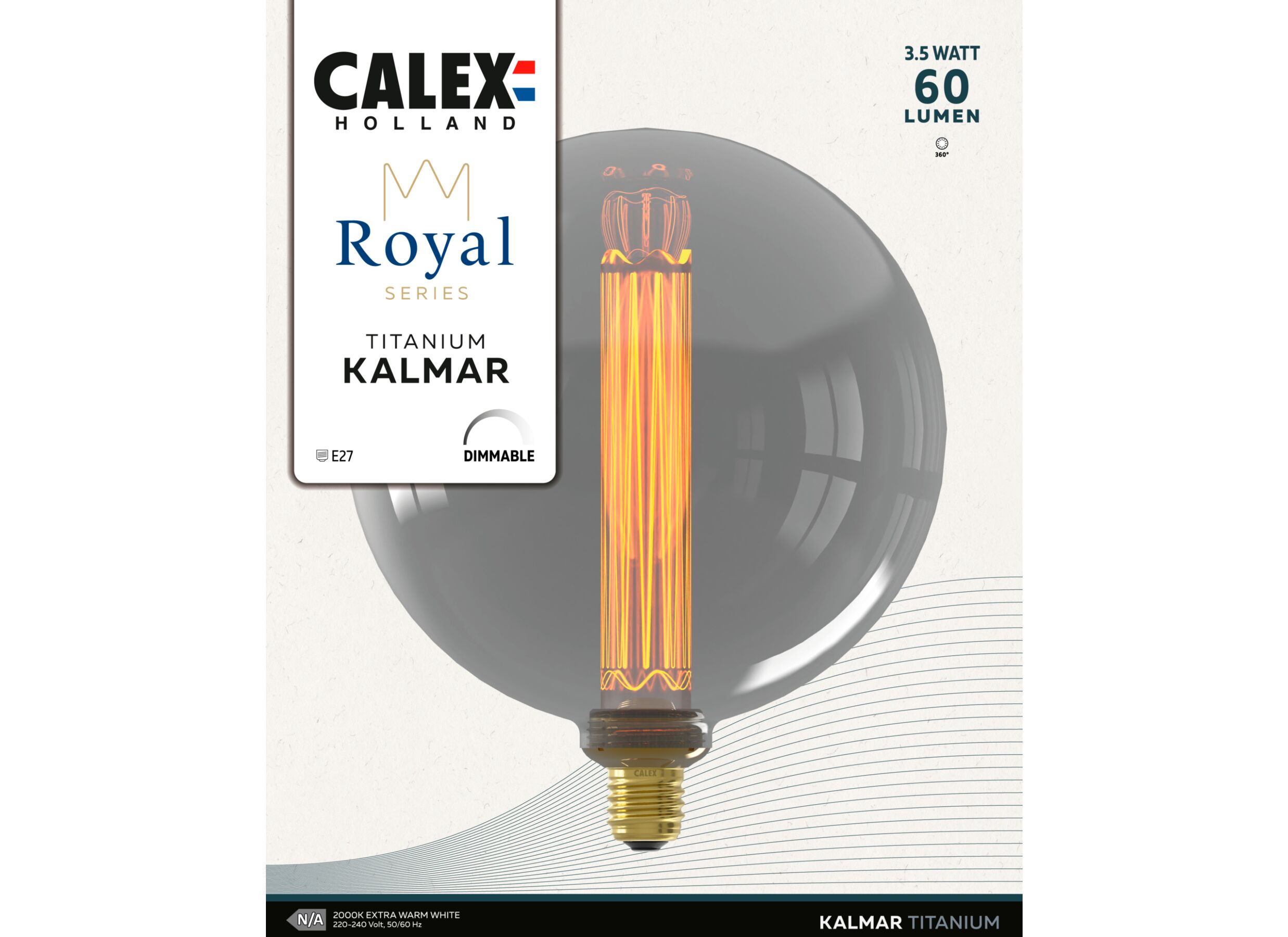 Detail - Ampoule LED Royal Kalmar 3,5W E27