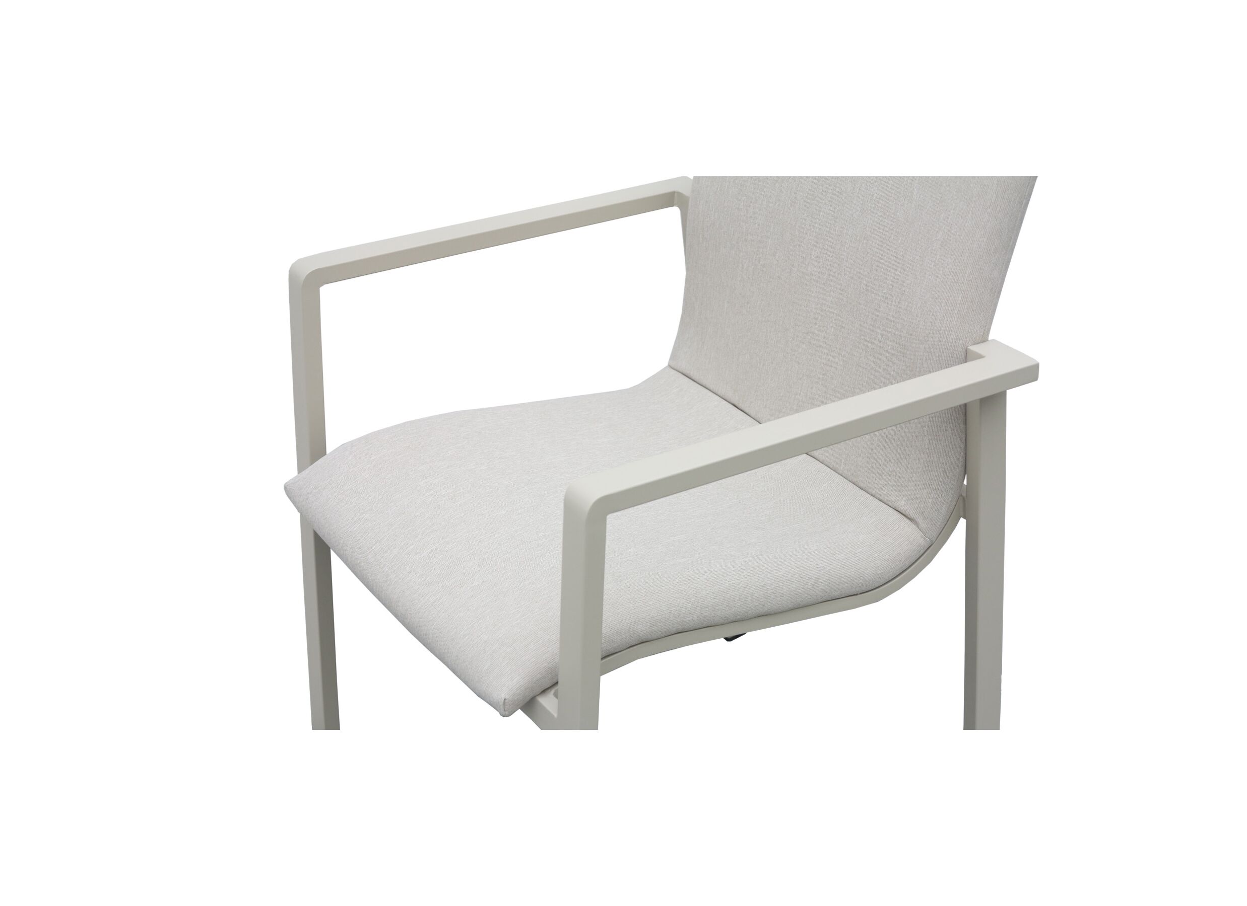 Detail - Chaise de jardin Cardamom 61x57x85cm - aluminium - greige