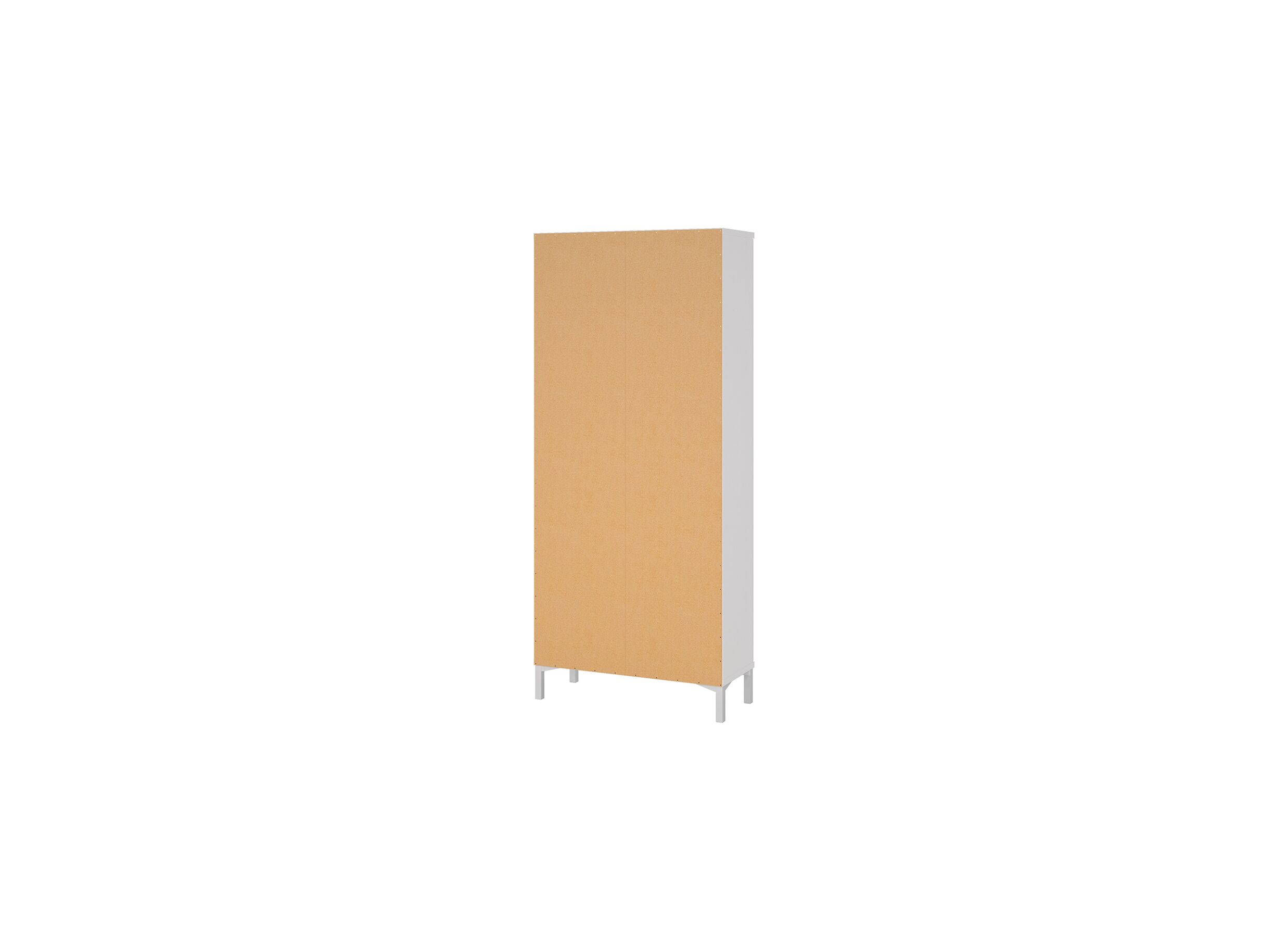 Vitrinekast Roma 89cm - decor - wit