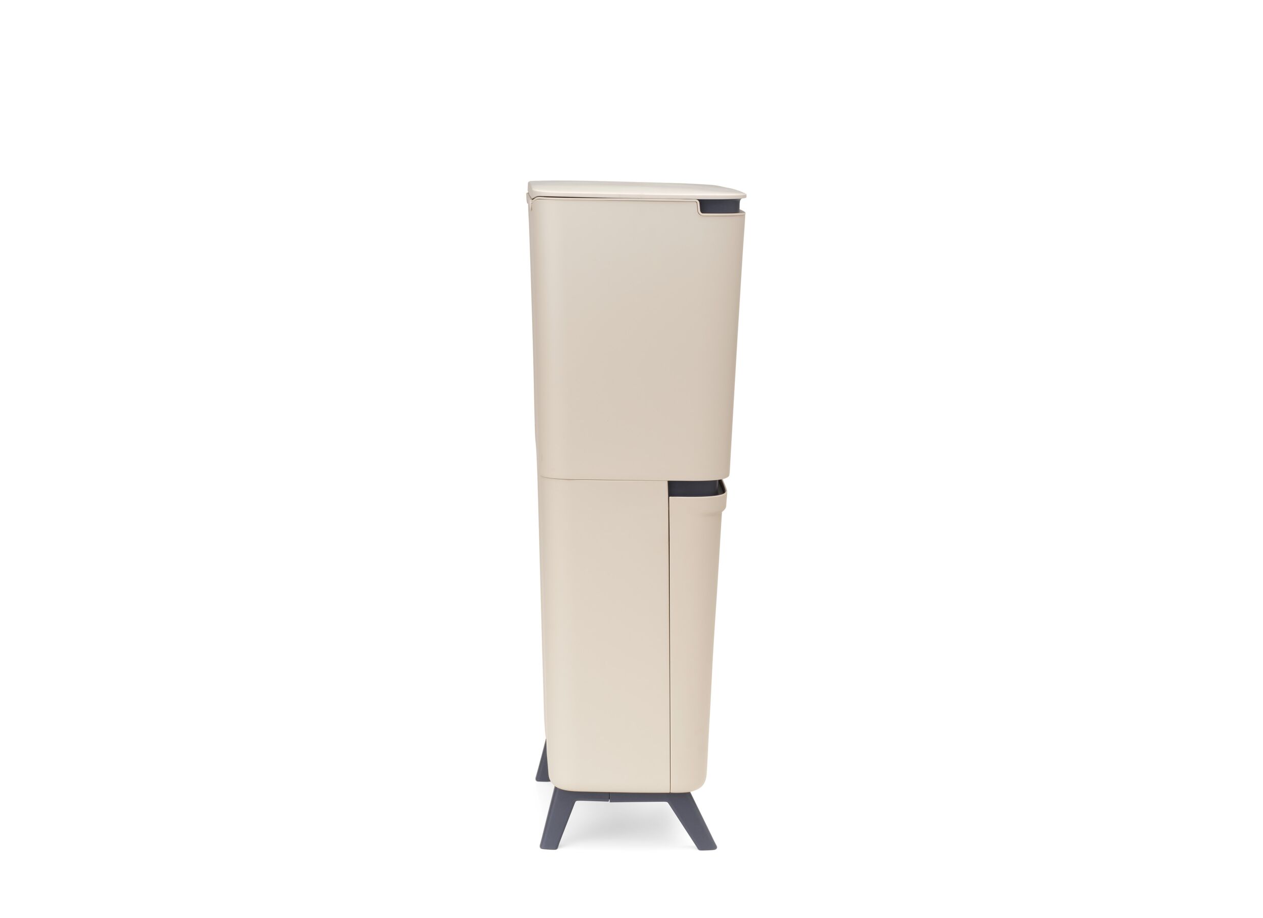 Overzichtsfoto - Vuilnisbak SortUp Recycle Brabantia 25+10+10L - soft beige