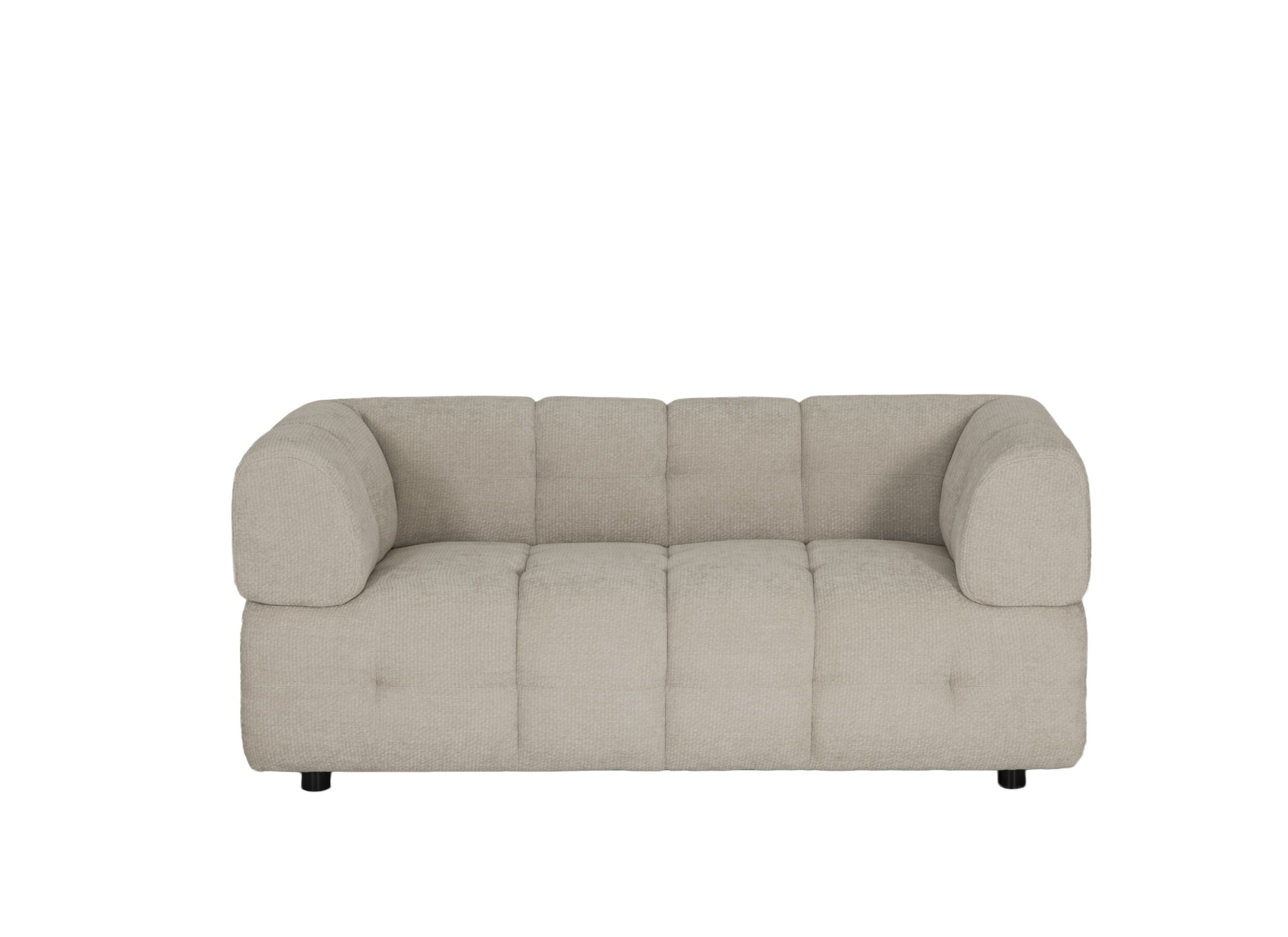 Overzichtsfoto - Zetel Tortuga 2-zit - polyestervezel - beige