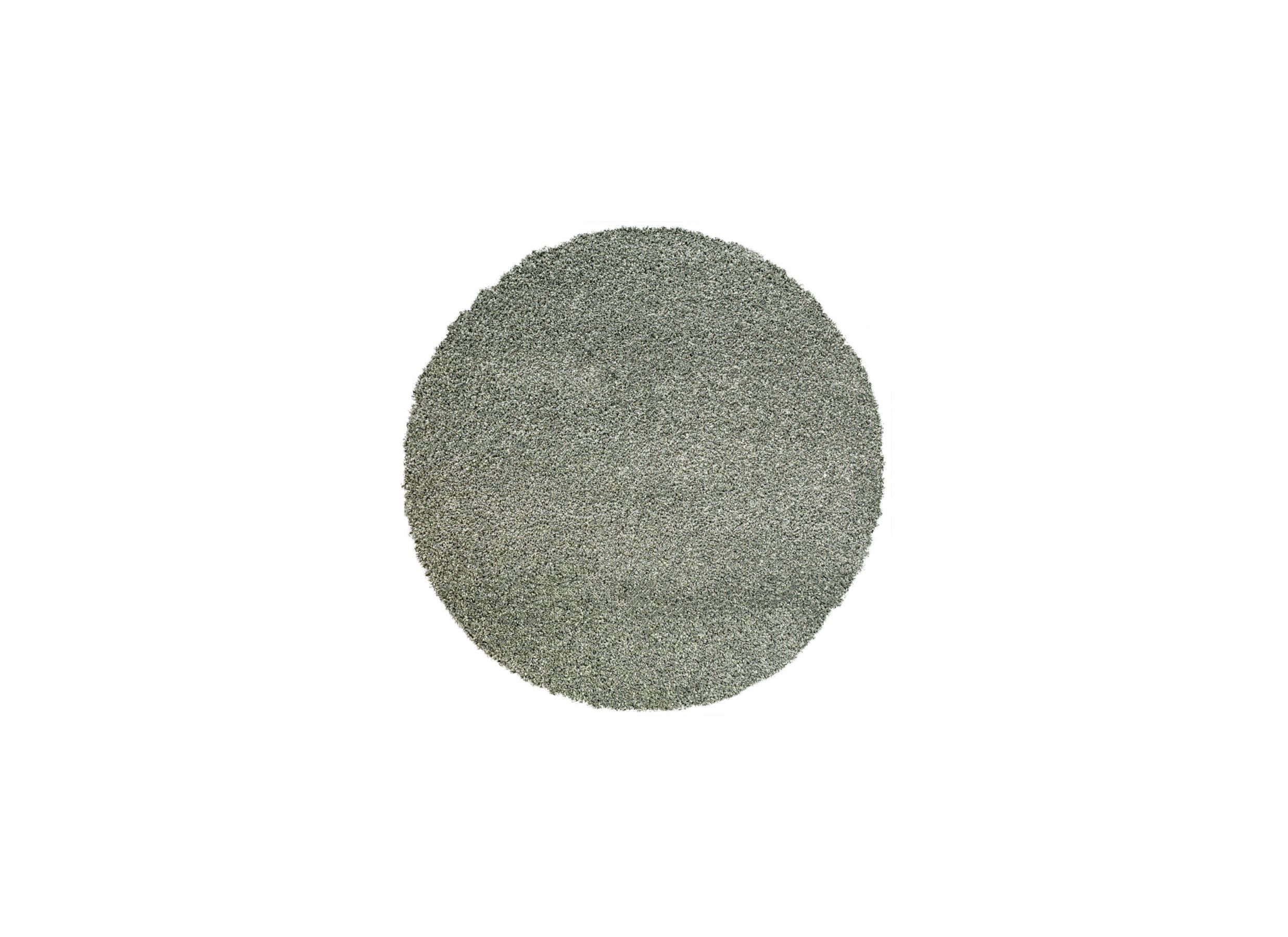 Tapis rond Twilight Ø160cm poils longs vert - Tapis rond Twister Ø160cm - polypropylène - vert
