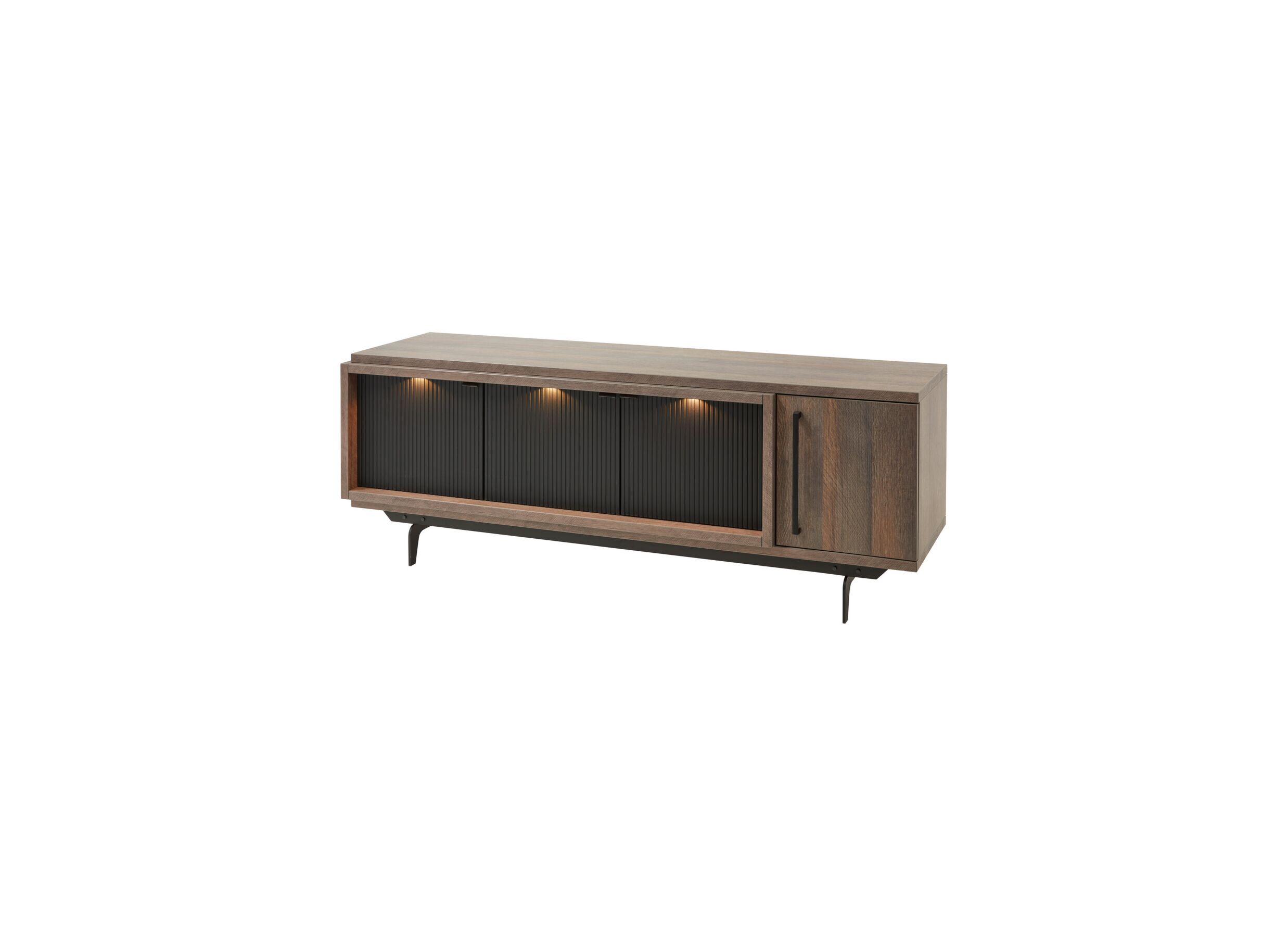 Meuble TV industriel Trentino 174cm - Meuble TV Trentino 174cm