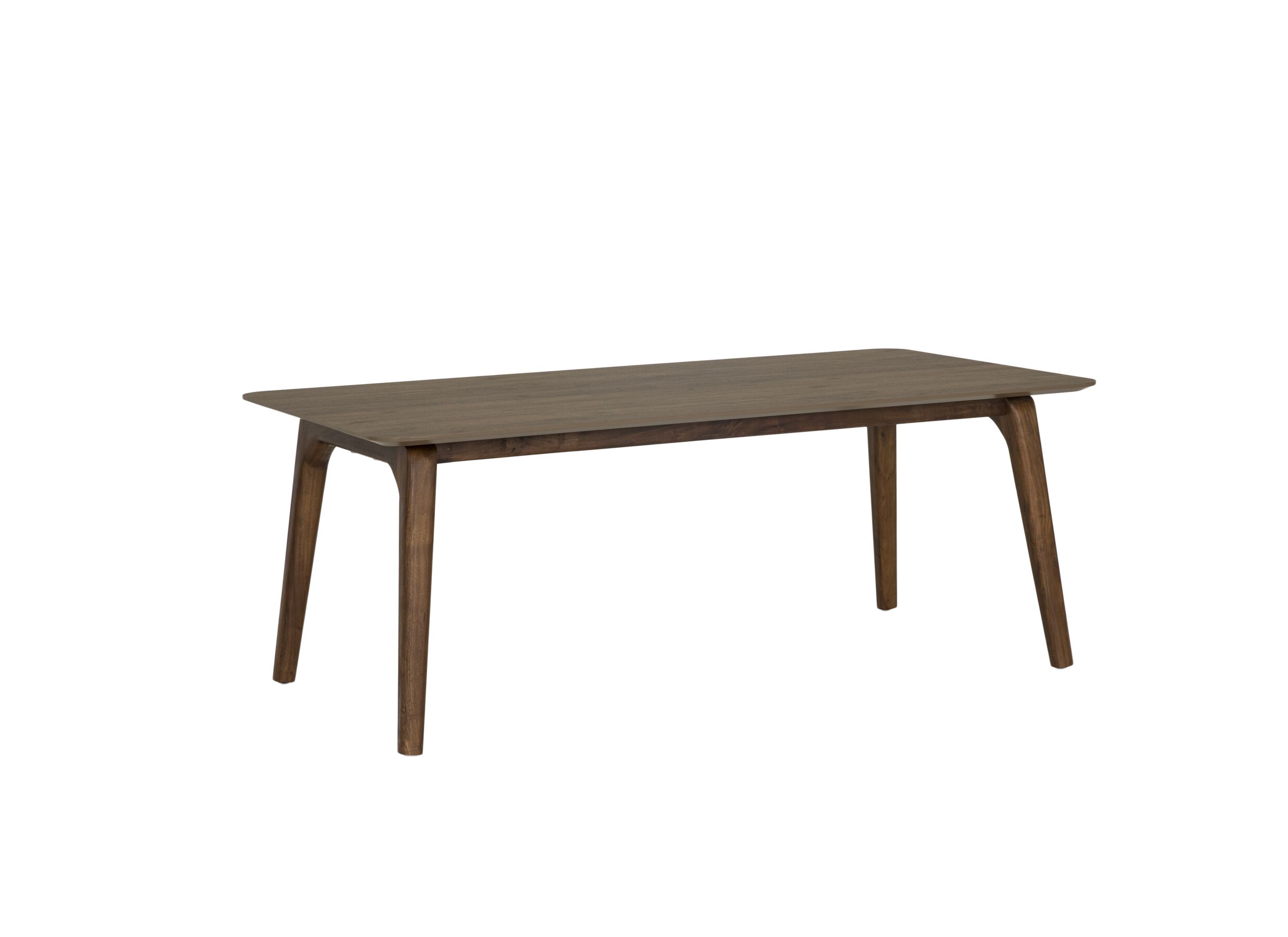 Plus Important - Table Archipelago 200x105cm - HPL & acacia massif - naturel