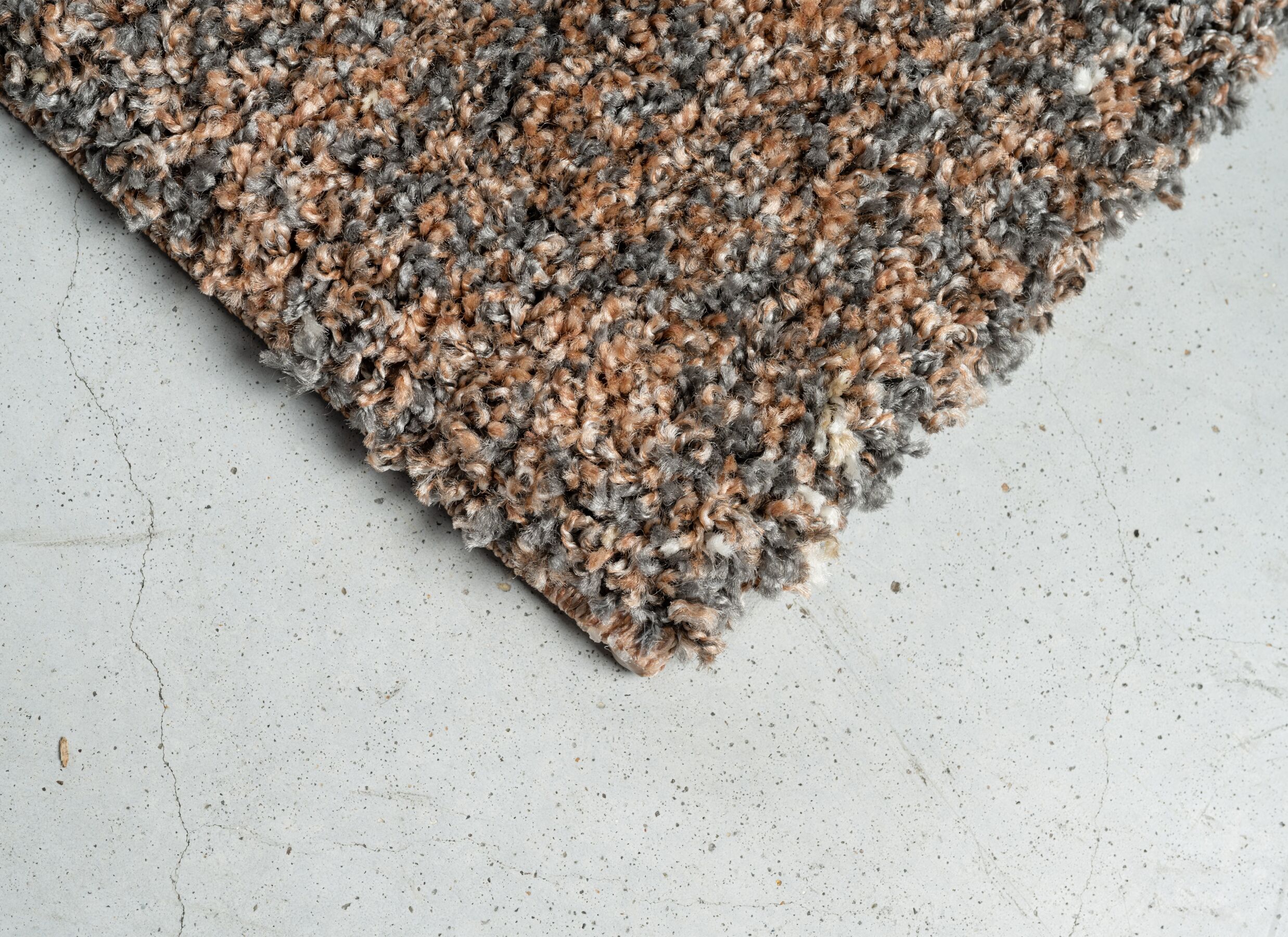 Detail - Tapis Medusa 120x170cm - polypropylène thermofixé - beige & marron