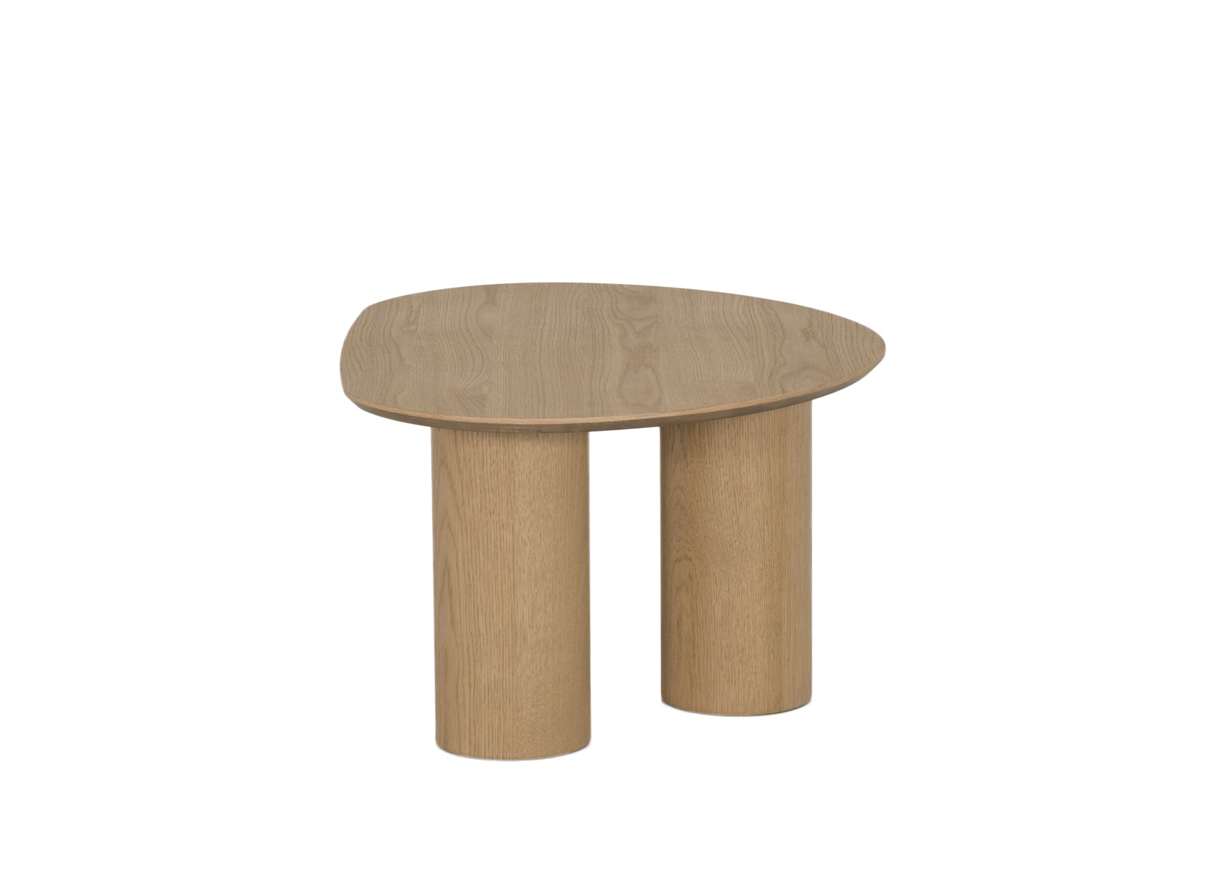 Overzichtsfoto - Salontafel Cappa 75x60cm - eik fineer - naturel