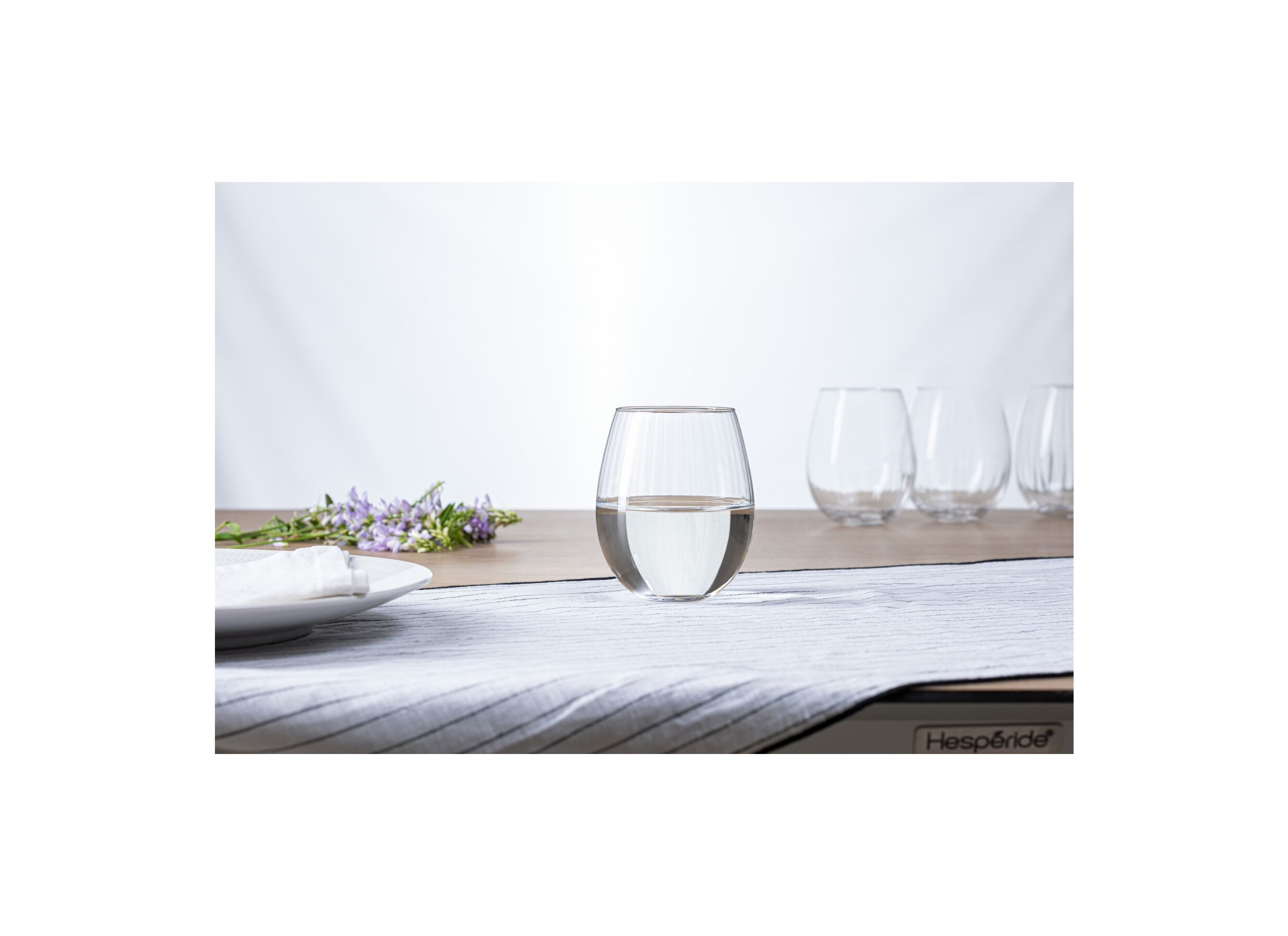 Sfeerfoto - Glas Volta 44cl Ø4,5x11cm - glas - transparant