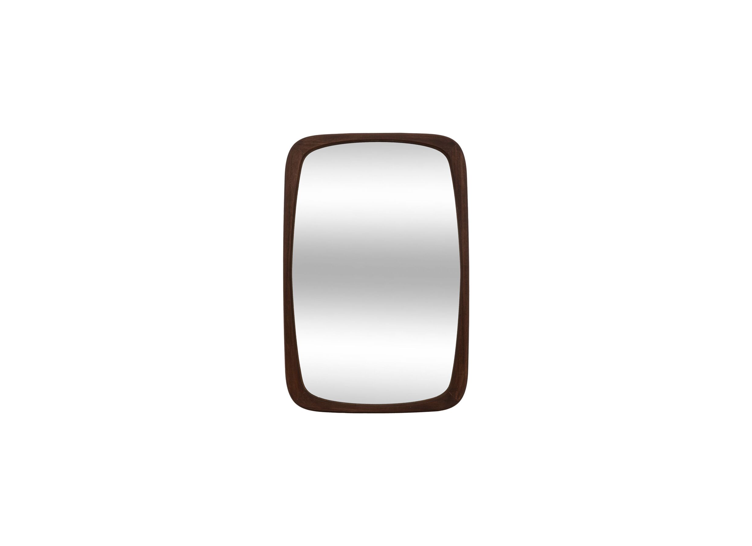 Plus Important - Miroir Keira 43x65cm - mdf/verre - brun