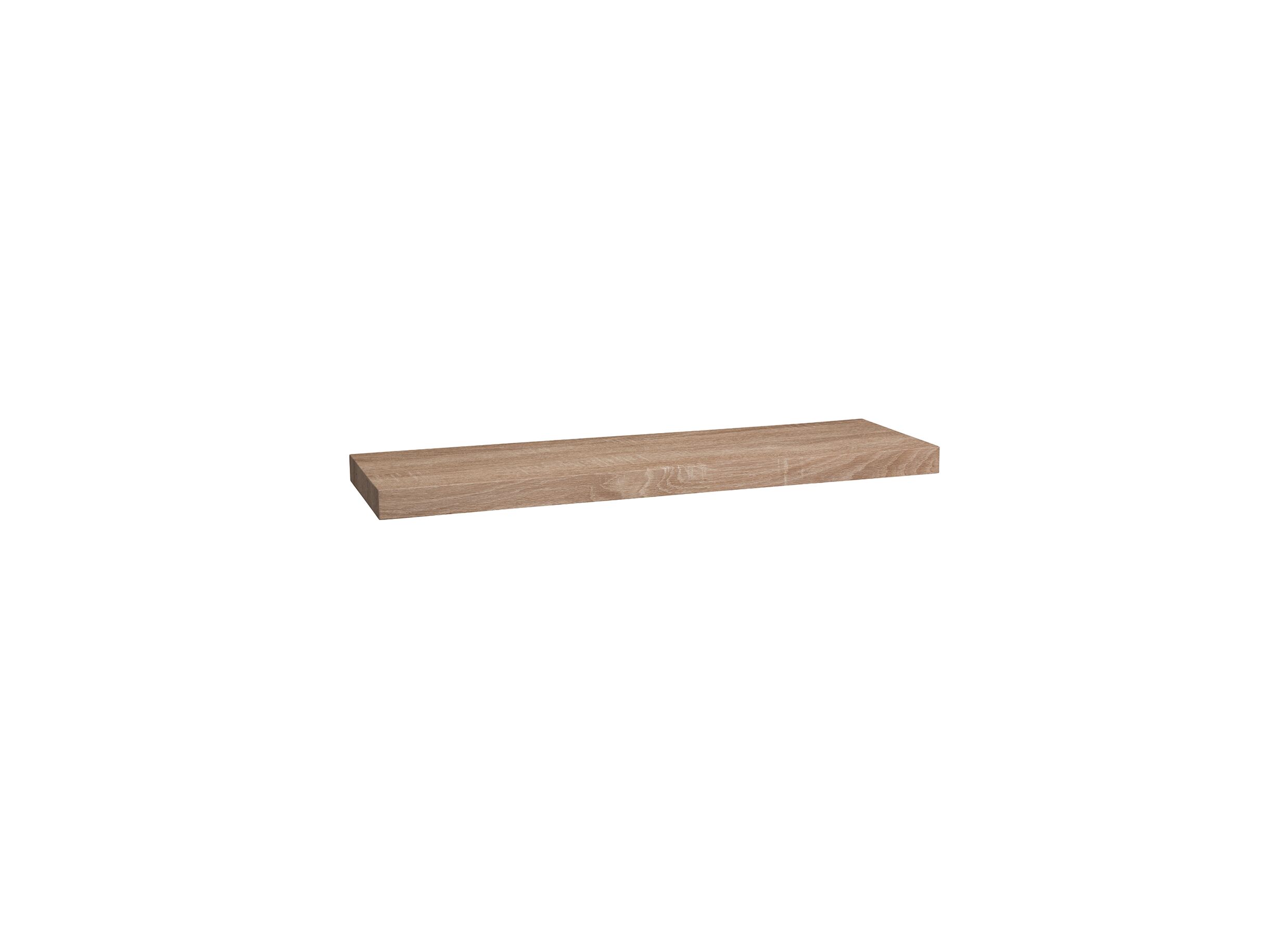 Tablette murale 80x23 - Tablette murale 80x23,5x3,8cm - MDF - chêne naturel