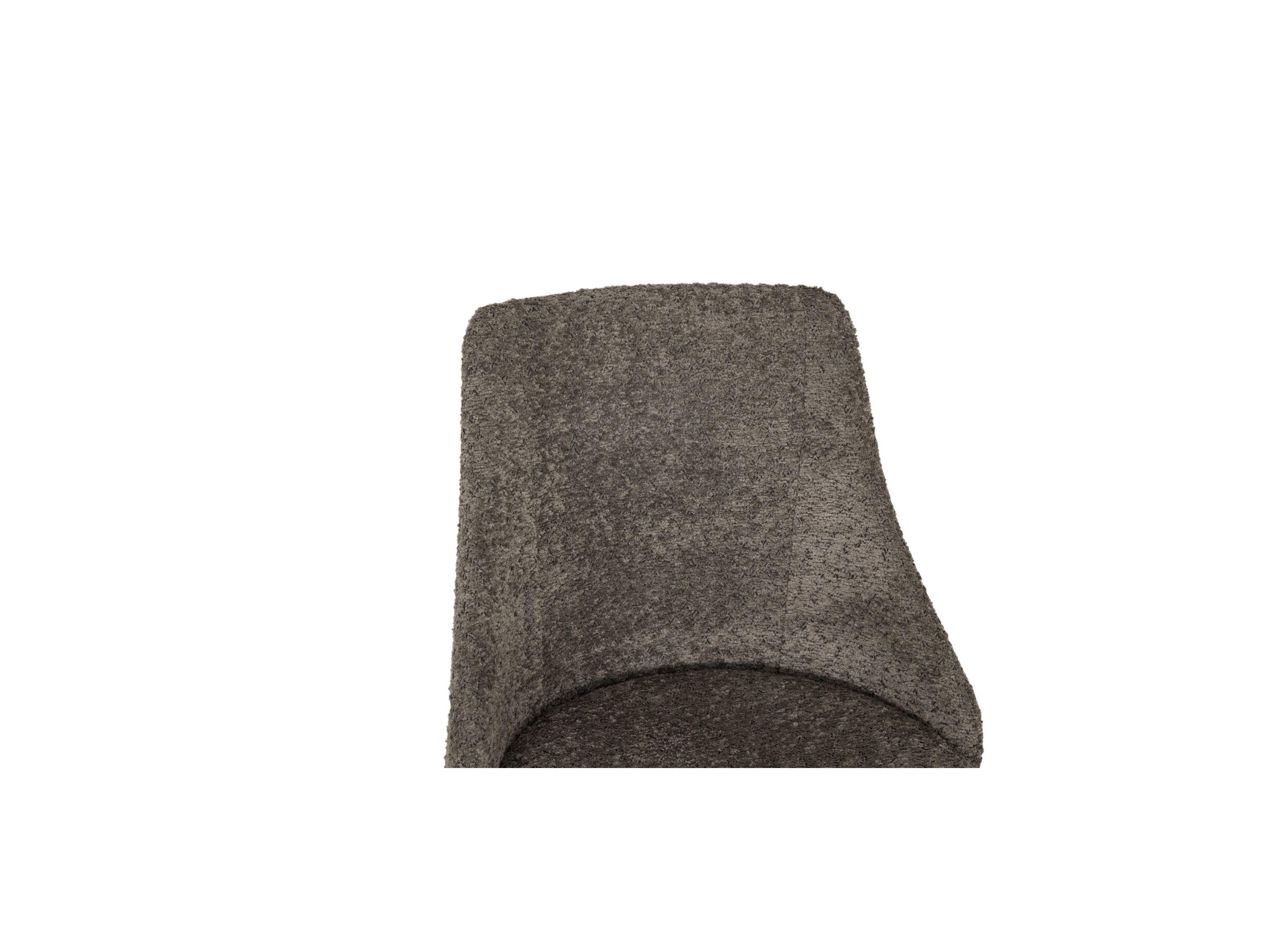 Detailfoto - Stoel Serra 51,5x45,5x79,5cm - stof - bruin