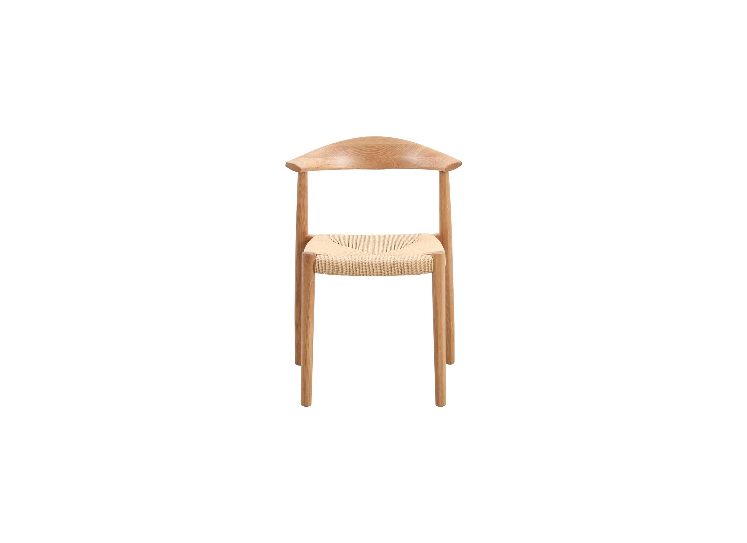 Aperçu - Chaise Harvey 57x53x79cm - chêne massif rotin - naturel