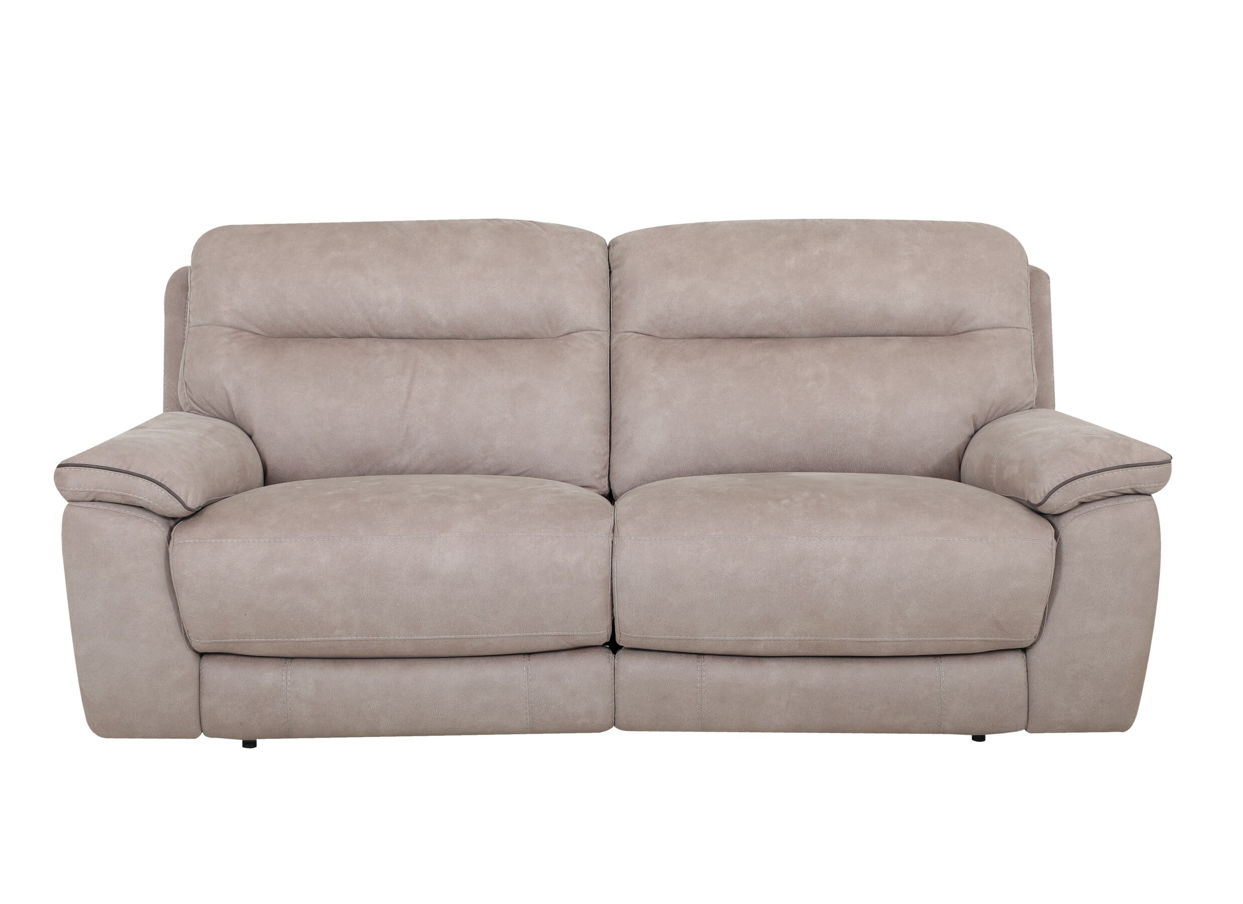Zetel Judd 2 - Zetel Judd 2,5-zit - stof - silver grey met relax
