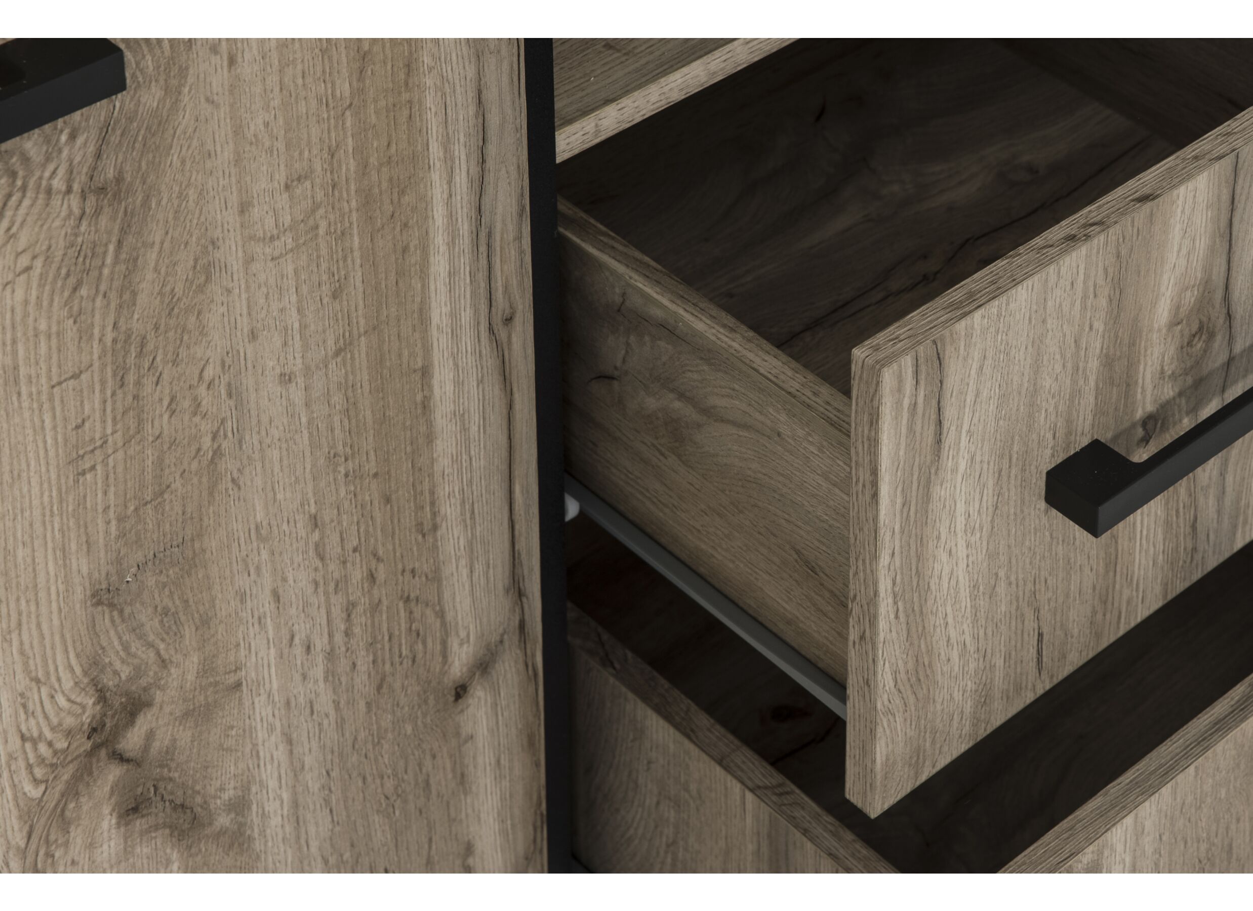 Detail - Meuble Bar Elegance 114cm - décor - canada oak