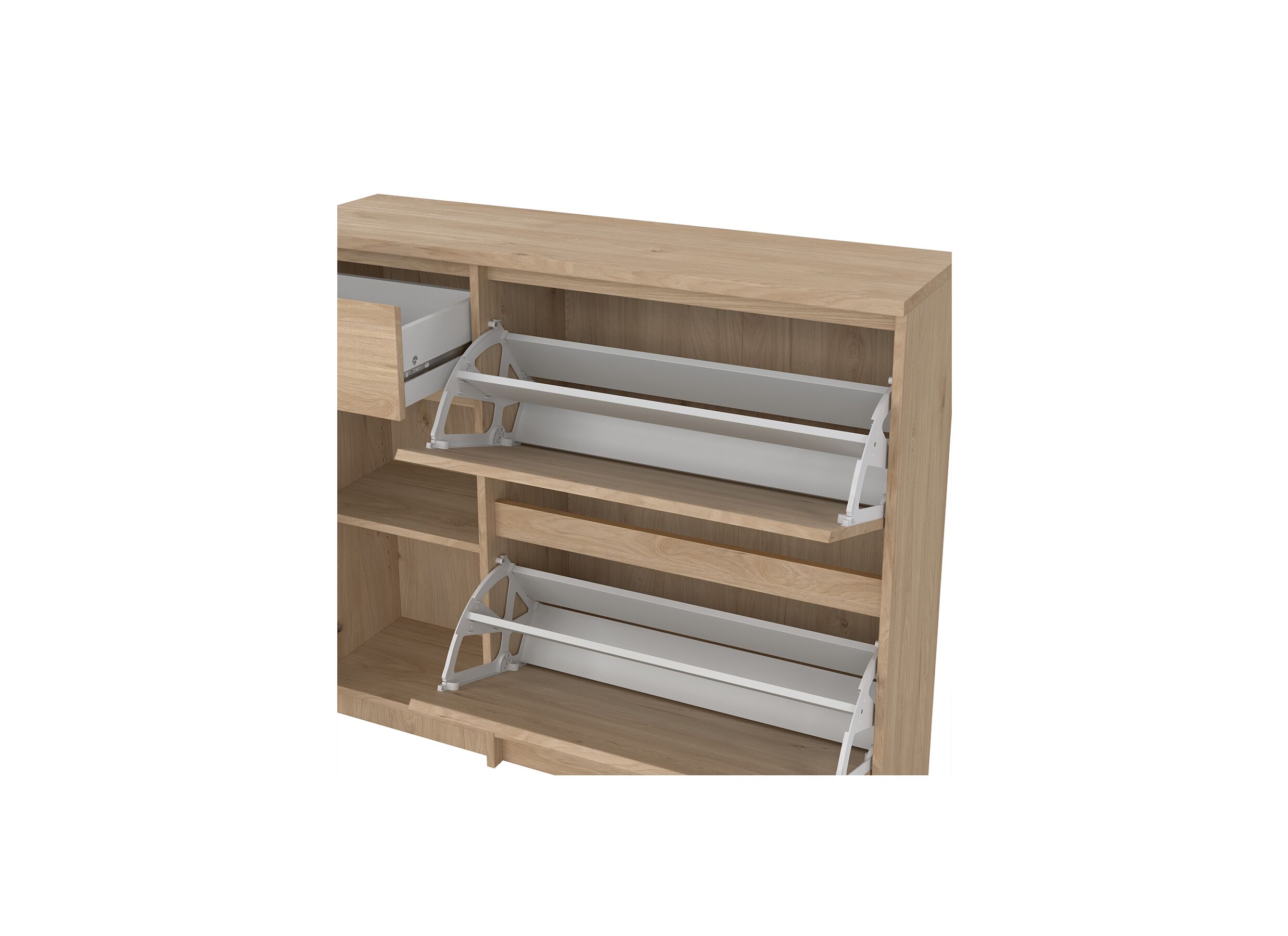 Armoire à chaussures Naia 109x32x93cm