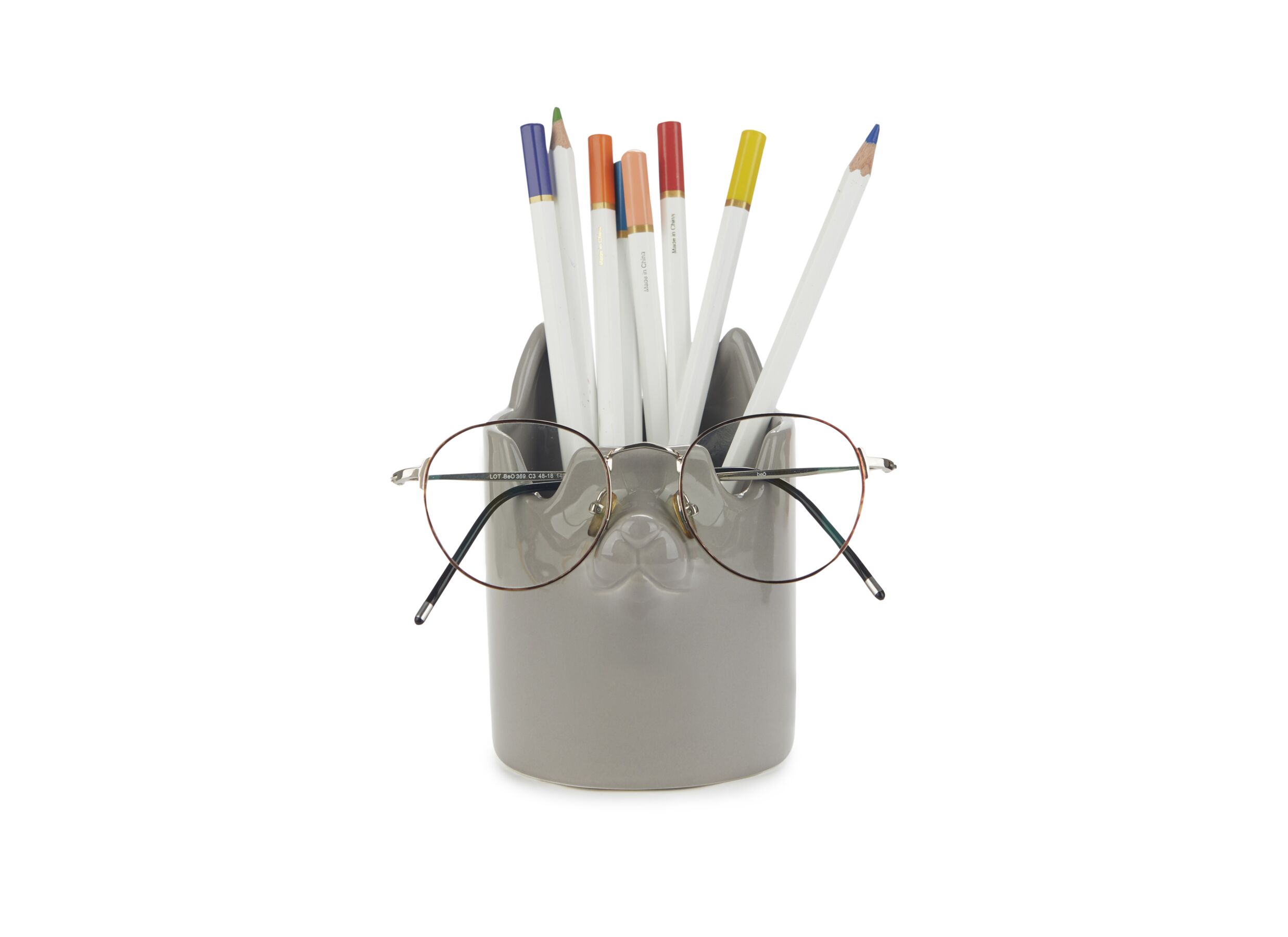 Aperçu - Porte-stylo et lunettes chat