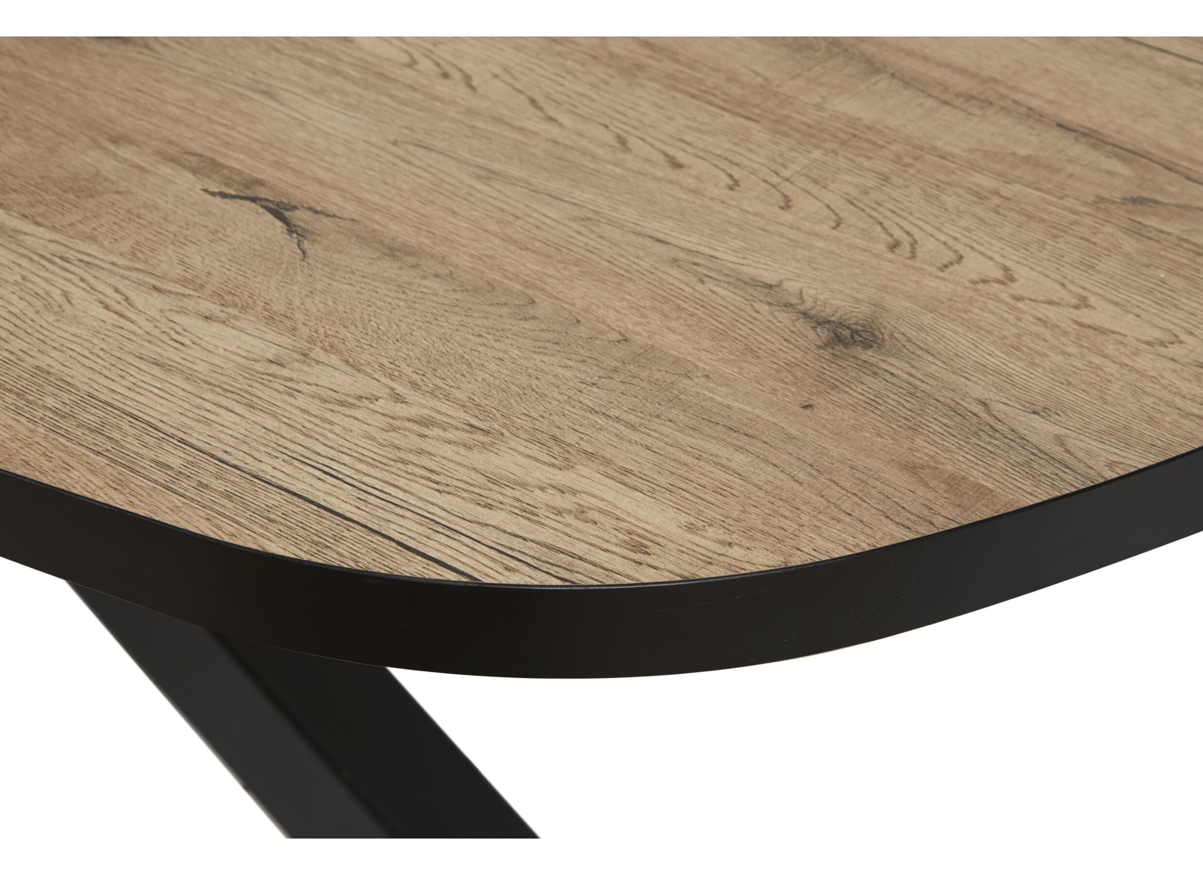 Table Otto Piero 230x119cm - film décoratif - scarlet chêne