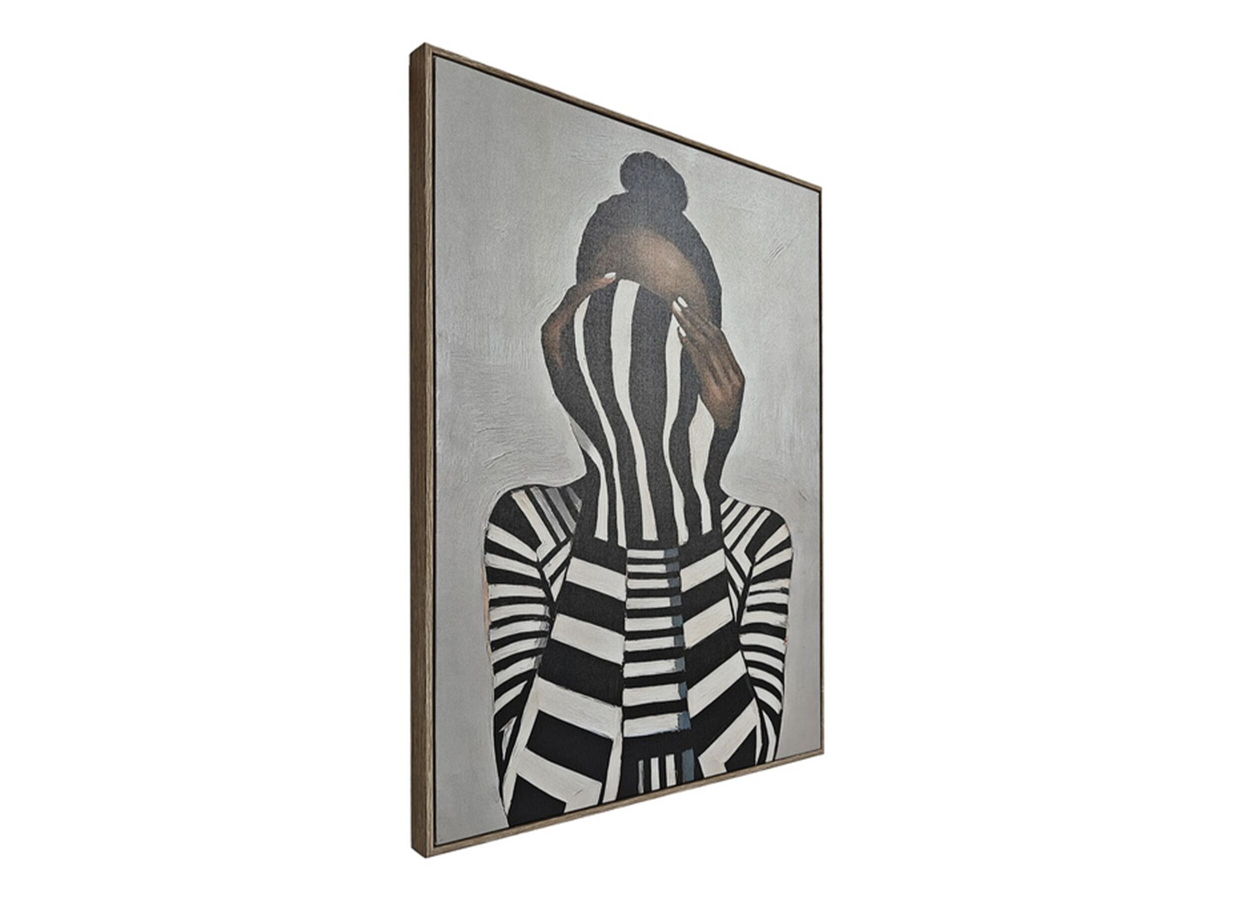Overzichtsfoto - Print op canvas Hidding 45x60cm